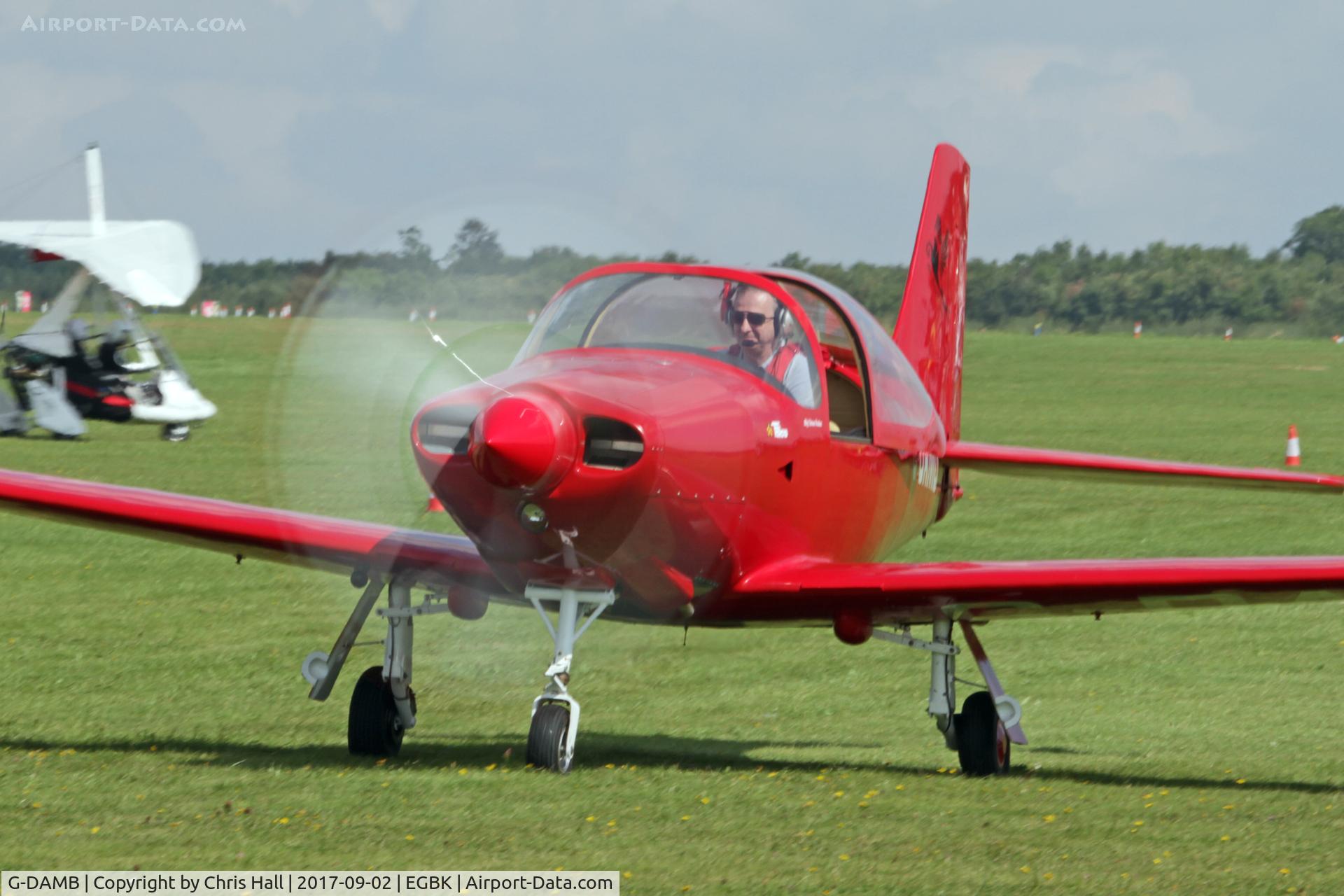 G-DAMB, 2007 Sequoia F-8L Falco C/N PFA 100-12153, LAA Rally 2017, Sywell