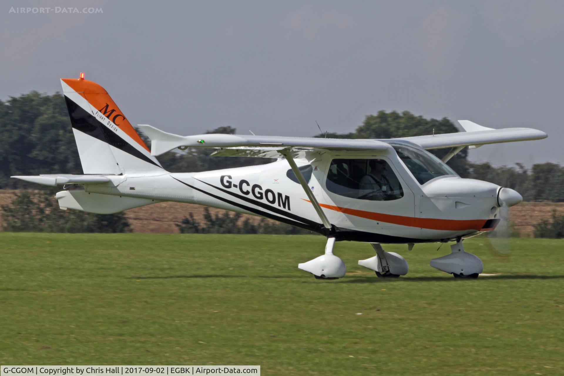 G-CGOM, 2010 Flight Design MC C/N A-10-04-31, LAA Rally 2017, Sywell