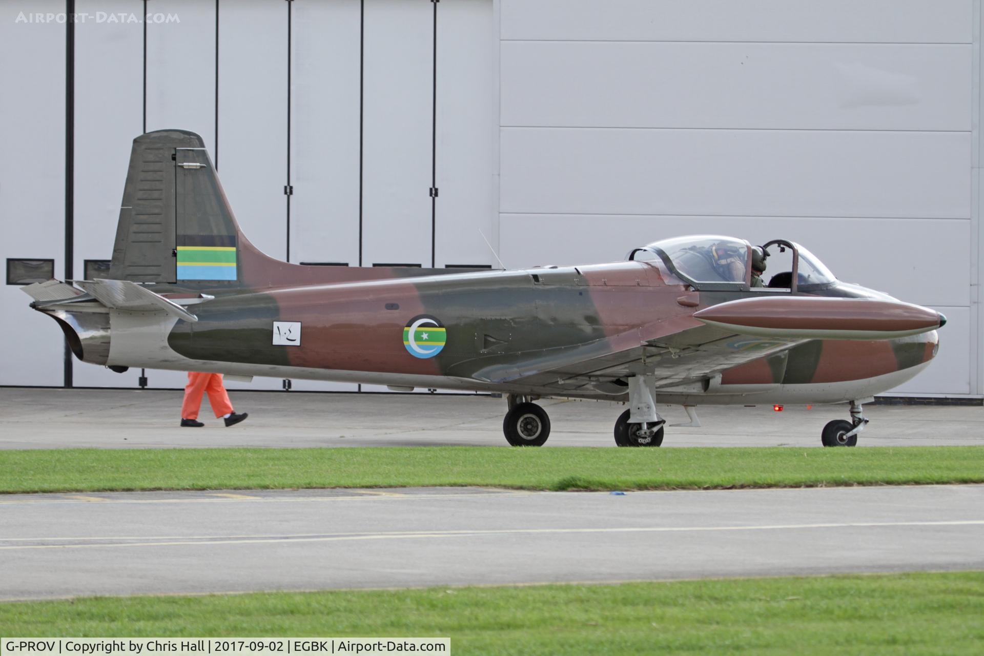 G-PROV, 1967 BAC 84 Jet Provost T.52 (Mod) C/N PAC/W/23905, LAA Rally 2017, Sywell
