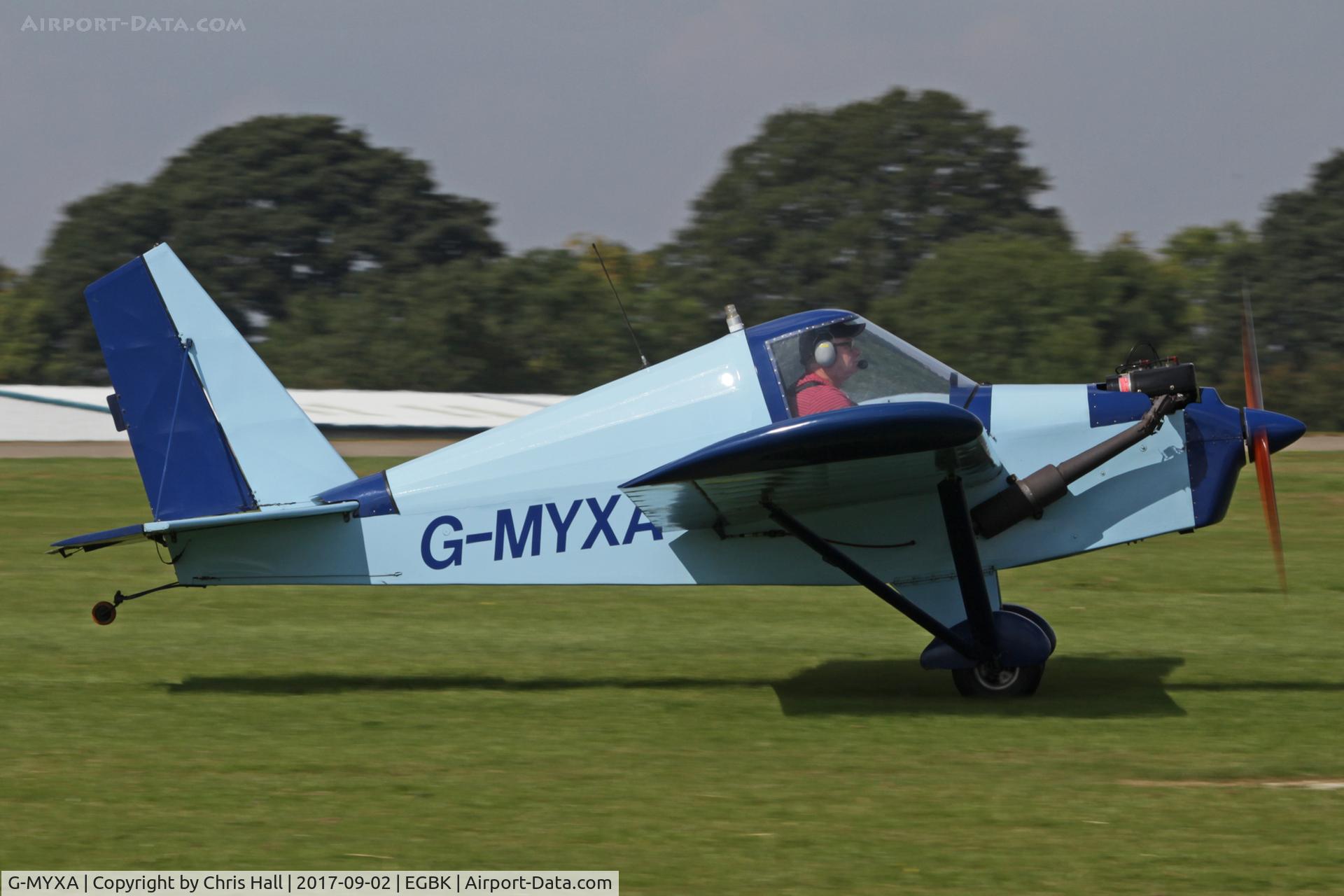 G-MYXA, 1995 Team Mini-Max 91 C/N PFA 186-12266, LAA Rally 2017, Sywell