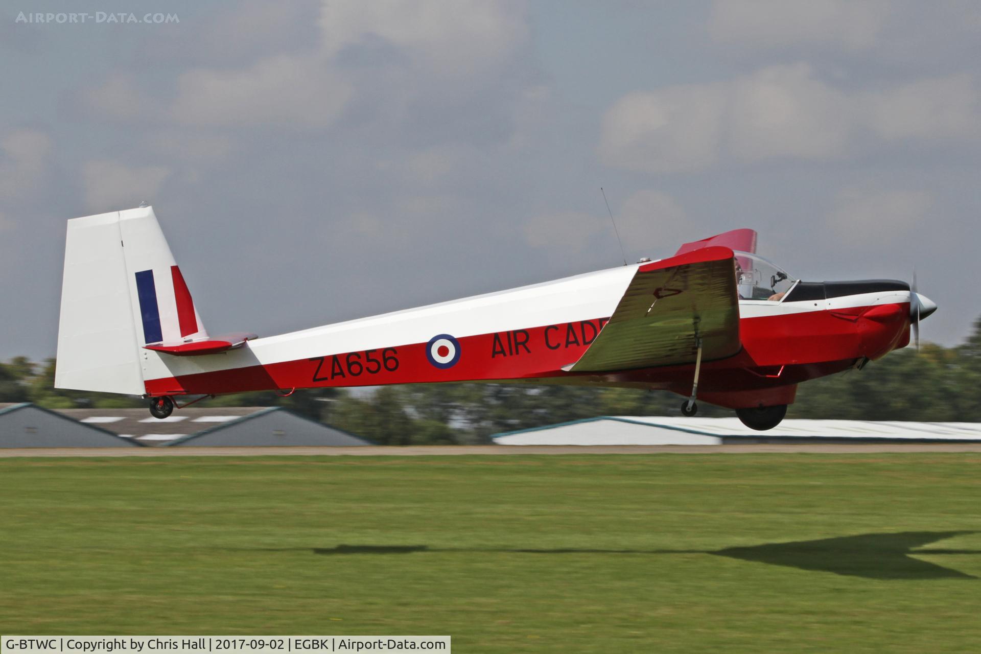 G-BTWC, 1980 Slingsby T-61F Venture T2 C/N 1975, LAA Rally 2017, Sywell