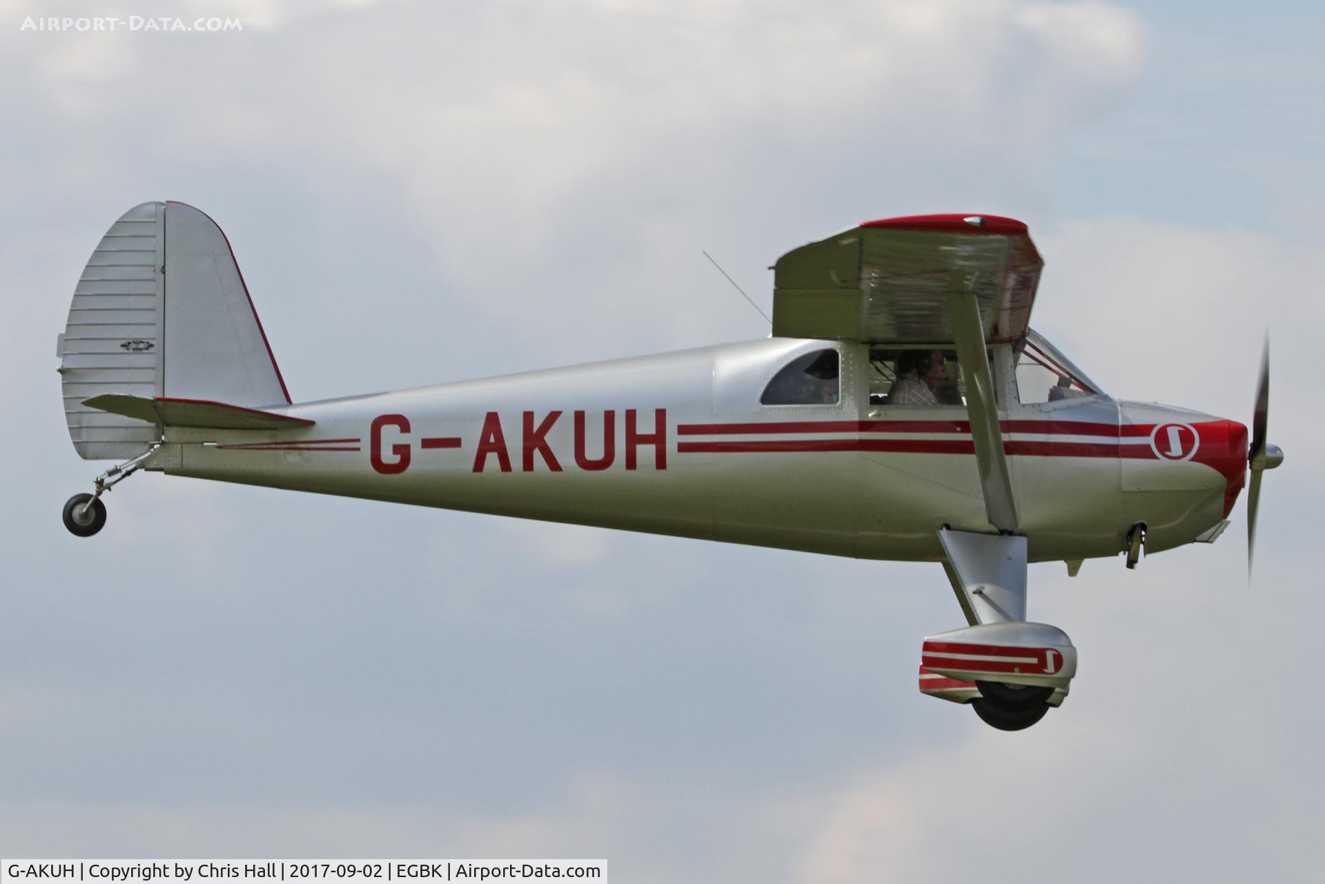 G-AKUH, 1946 Luscombe 8E Silvaire C/N 4644, LAA Rally 2017, Sywell