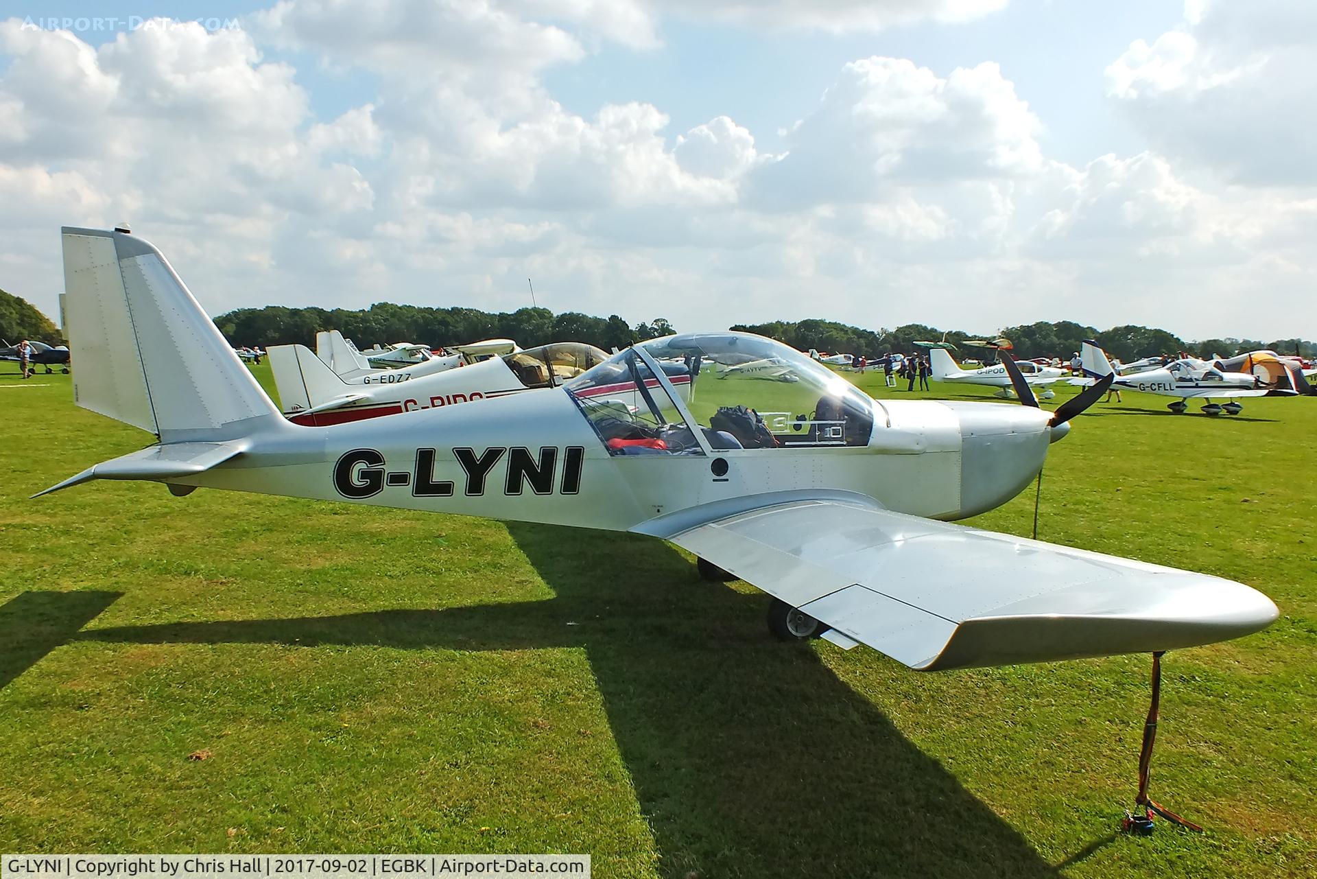 G-LYNI, 2006 Aerotechnik EV-97 Eurostar C/N PFA 315-14409, LAA Rally 2017, Sywell
