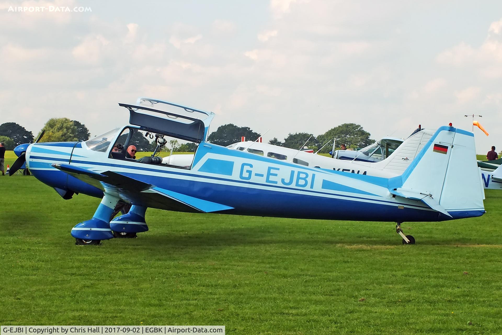 G-EJBI, 1961 Bolkow Bo-207 C/N 242, LAA Rally 2017, Sywell
