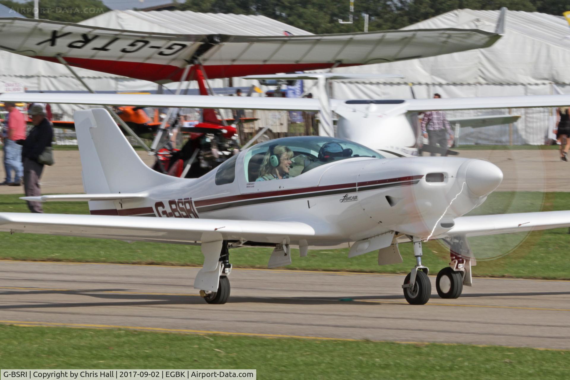 G-BSRI, 1992 Lancair 235 C/N PFA 191-11467, LAA Rally 2017, Sywell