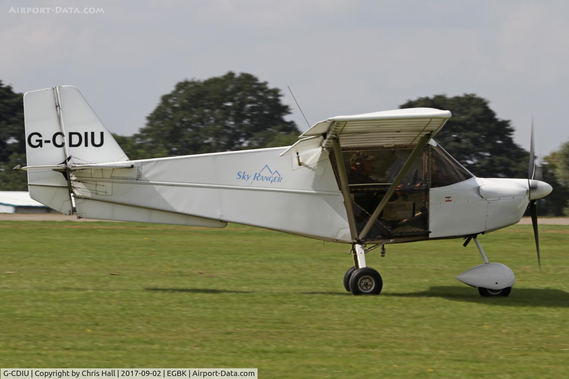 G-CDIU, 2005 Best Off Skyranger Swift 912S(1) C/N BMAA/HB/376, LAA Rally 2017, Sywell