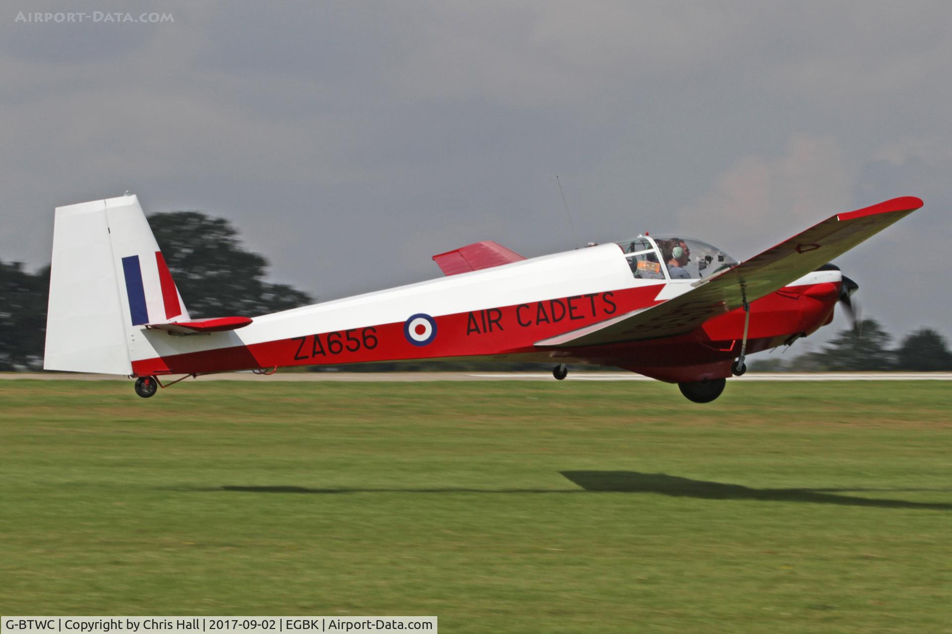 G-BTWC, 1980 Slingsby T-61F Venture T2 C/N 1975, LAA Rally 2017, Sywell