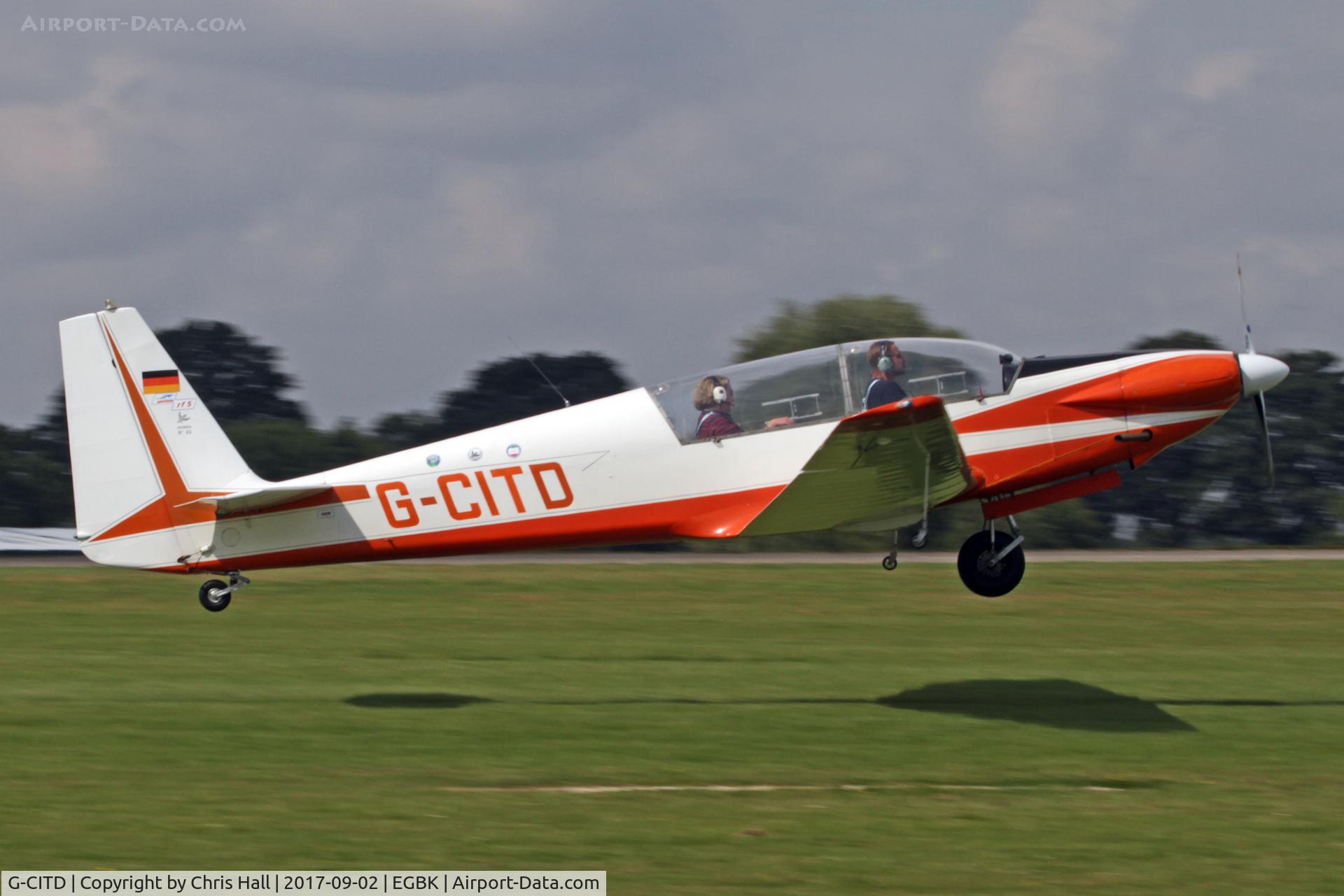 G-CITD, 1972 Sportavia-Putzer Fournier RF-4D C/N 5115, LAA Rally 2017, Sywell