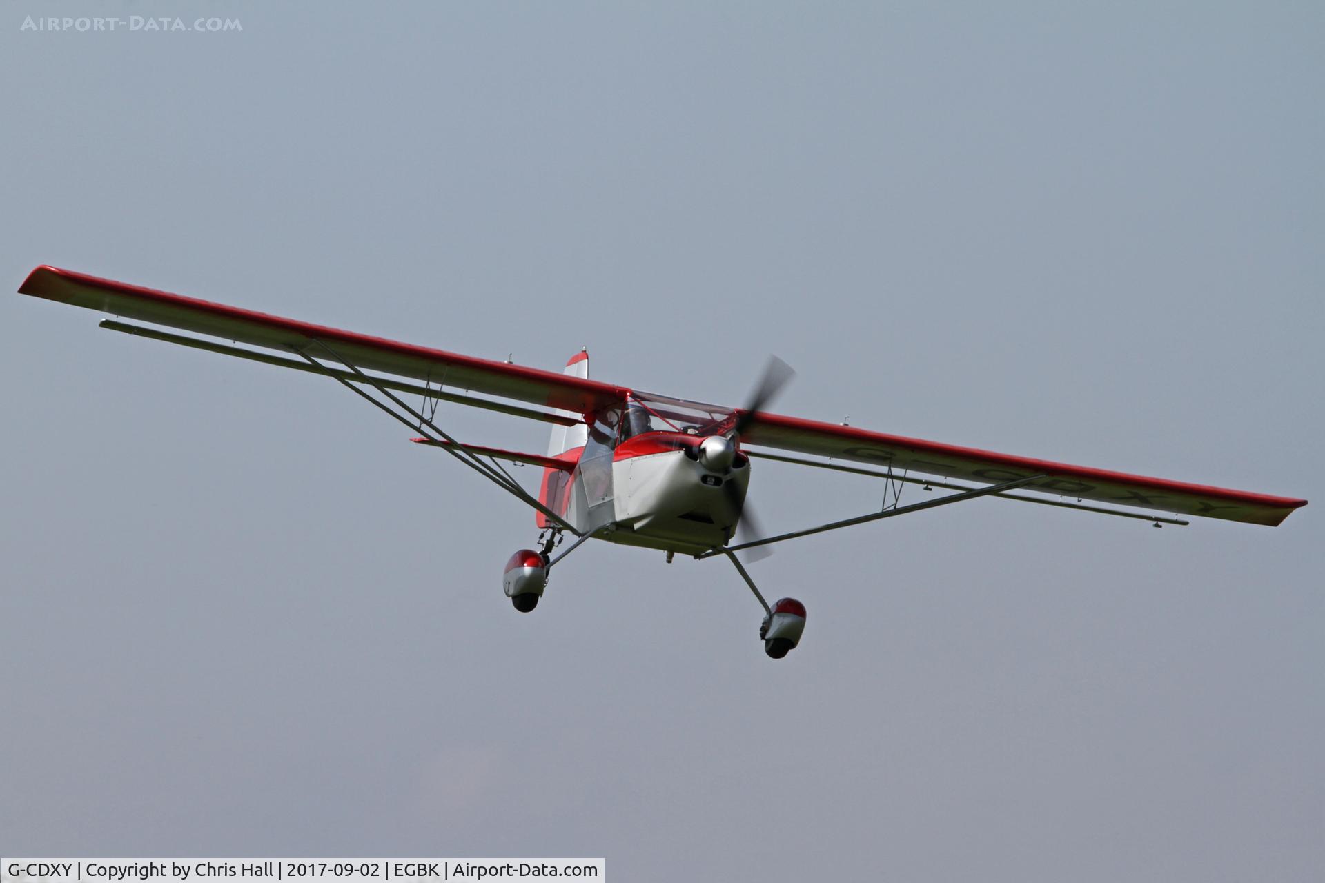 G-CDXY, 2007 Skystar Kitfox Series 7 C/N PFA 172D-14112, LAA Rally 2017, Sywell