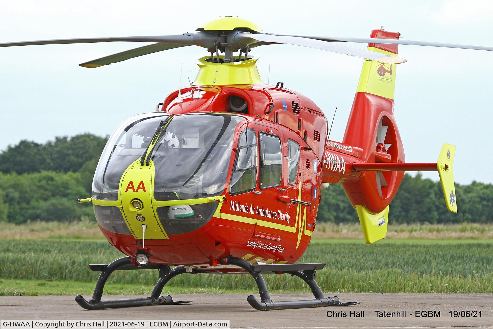 G-HWAA, 2005 Eurocopter EC-135T-2 C/N 0375, Tatenhill