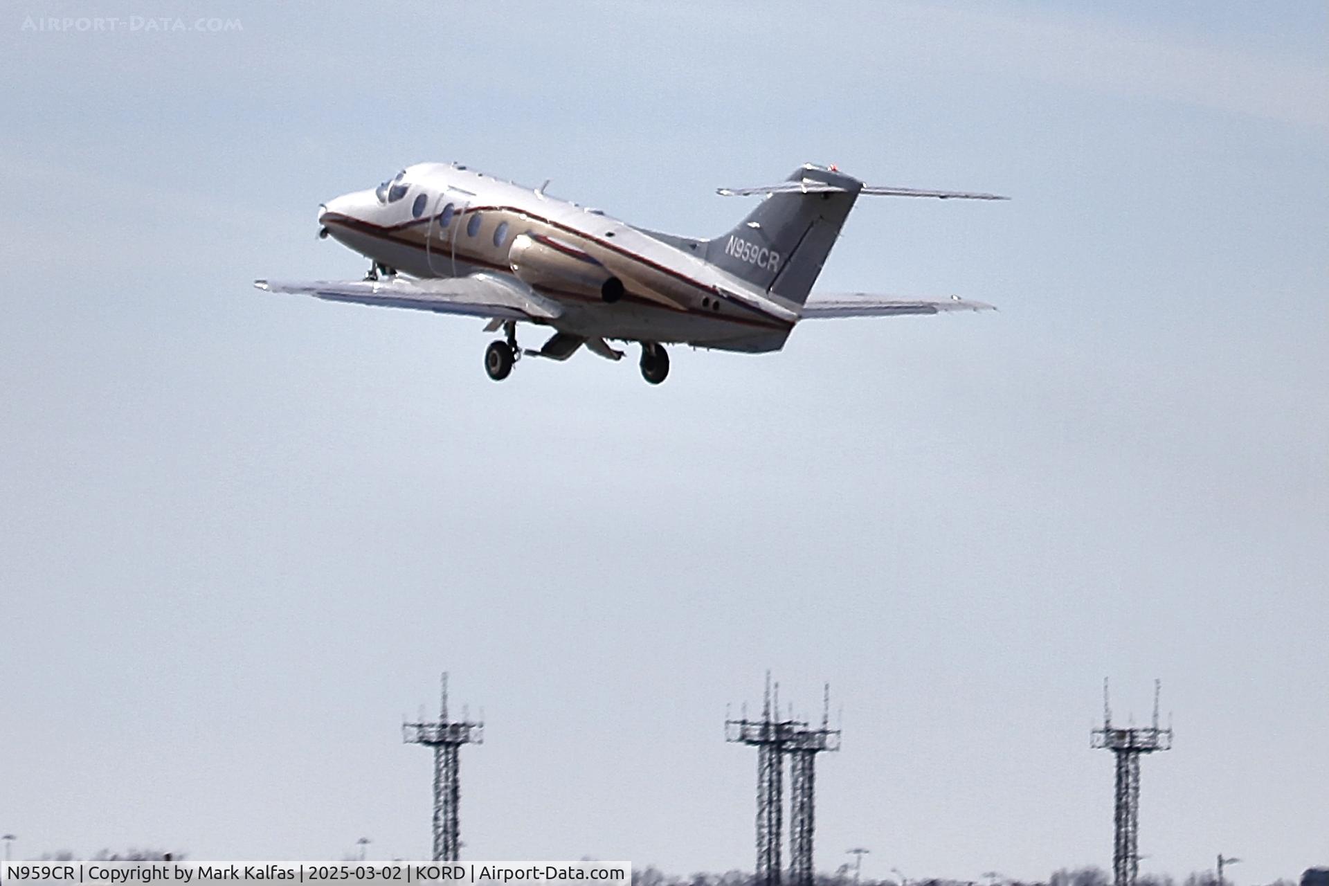 N959CR, 2004 Raytheon 400A Beechjet C/N RK-387, BE40 Pumpjack Aviation Beechcraft Beechjet N959CR ORD-HXD