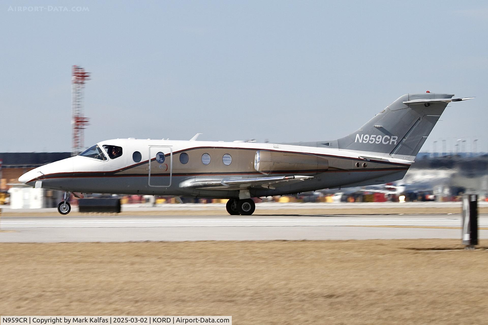 N959CR, 2004 Raytheon 400A Beechjet C/N RK-387, BE40 Pumpjack Aviation Beechcraft Beechjet N959CR ORD-HXD