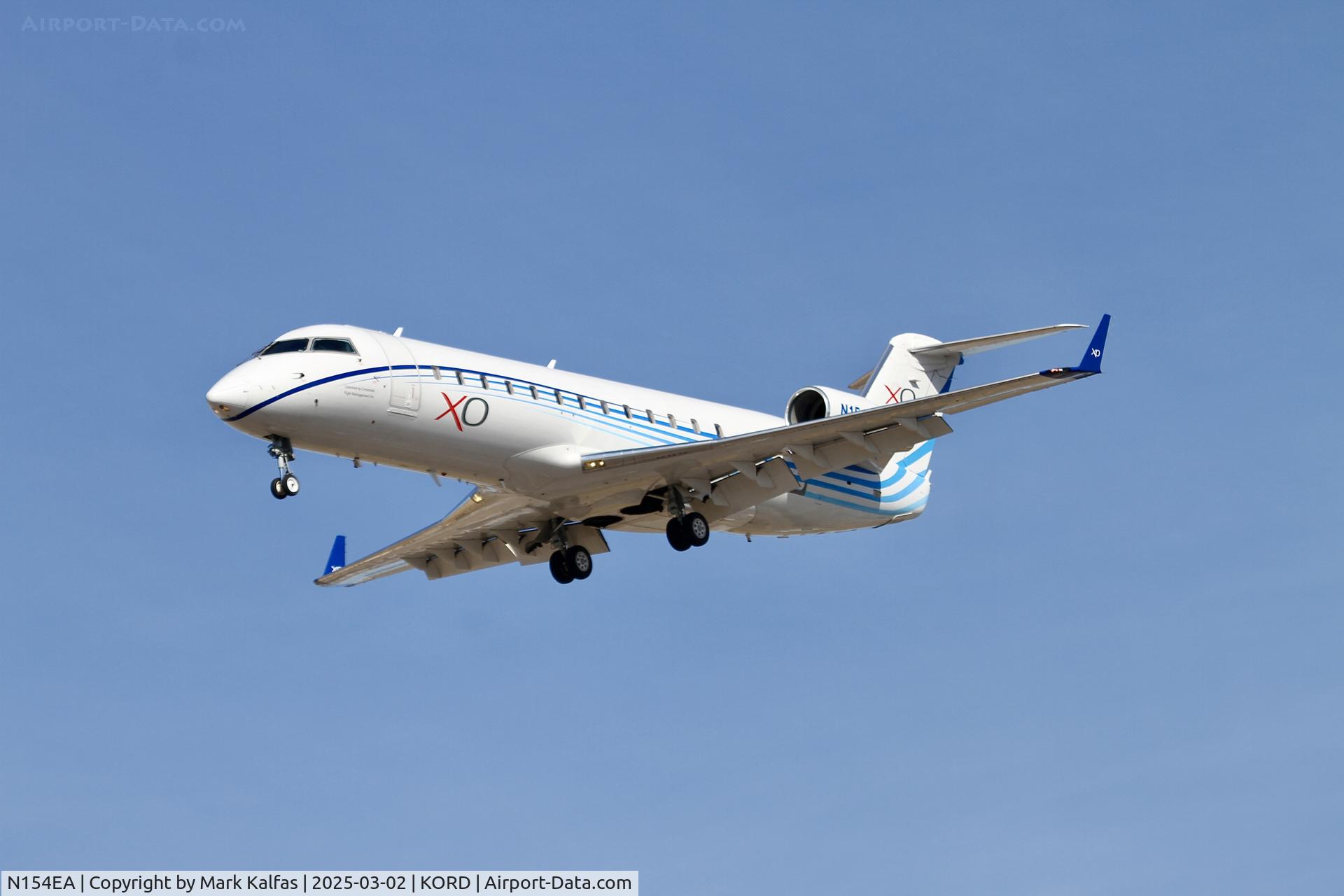 N154EA, 2002 Canadair CRJ-200LR (CL-600-2B19) C/N 7629, CRJ2 Contour Airlines CRJ-200 N154EA, VTE3548 TBN-ORD