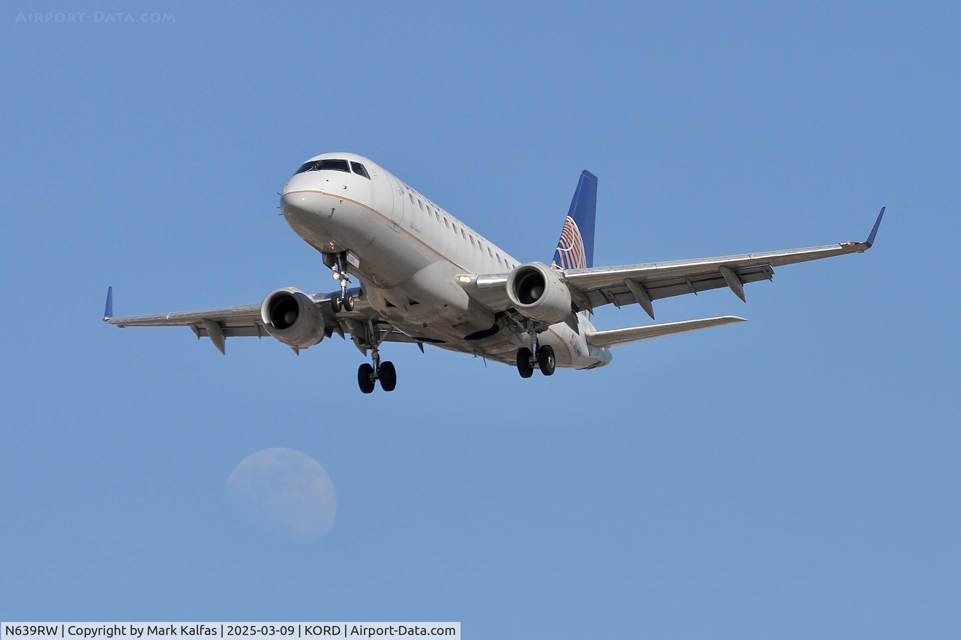 N639RW, 2004 Embraer 170SE (ERJ-170-100SE) C/N 17000057, E170 REPUBLIC AIRWAYS / UNITED EXPRESS EMBRAER ERJ 170-100 SE N639RW RPA3498 IND-ORD