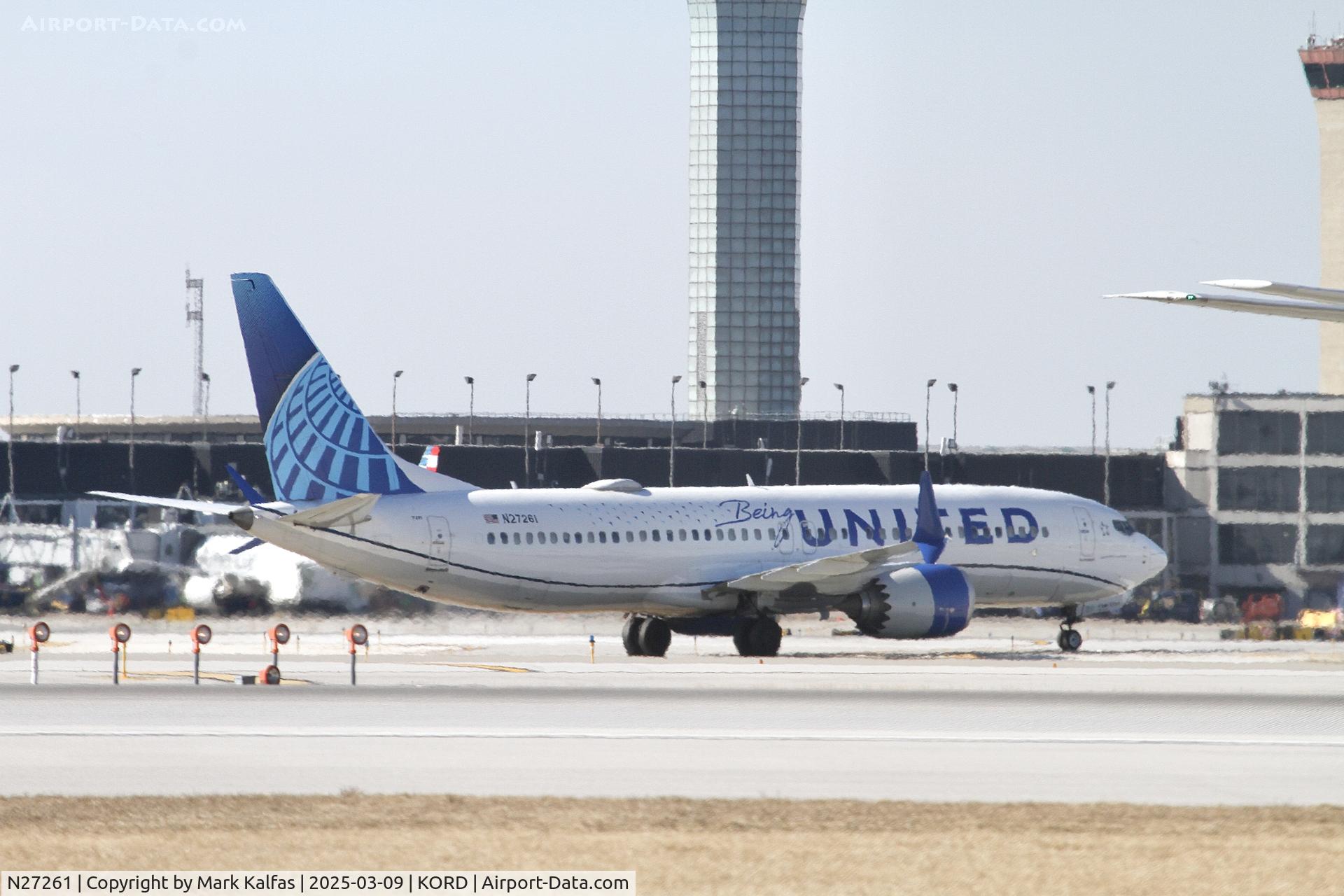 N27261, 2021 Boeing 737-8 MAX C/N 43464, B38M UNiITED AIRLINES BOEING 737-8 MAXN27261 UAL263 AUS-ORD