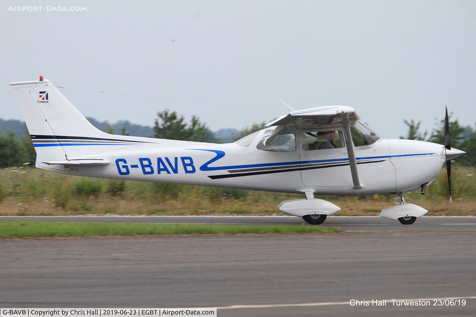 G-BAVB, 1973 Reims F172M Skyhawk Skyhawk C/N 0965, Turweston, Air Britain fly in