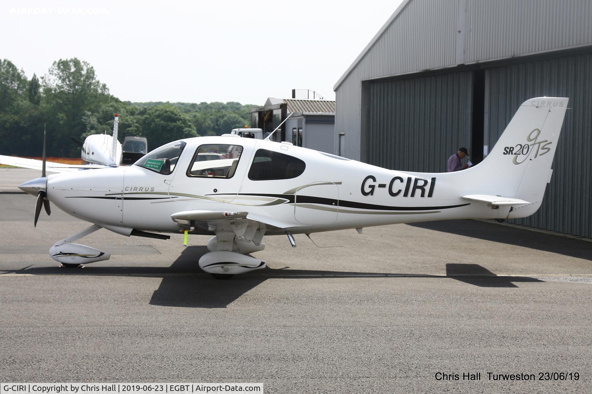 G-CIRI, 2007 Cirrus SR20 C/N 1791, Turweston, Air Britain fly in