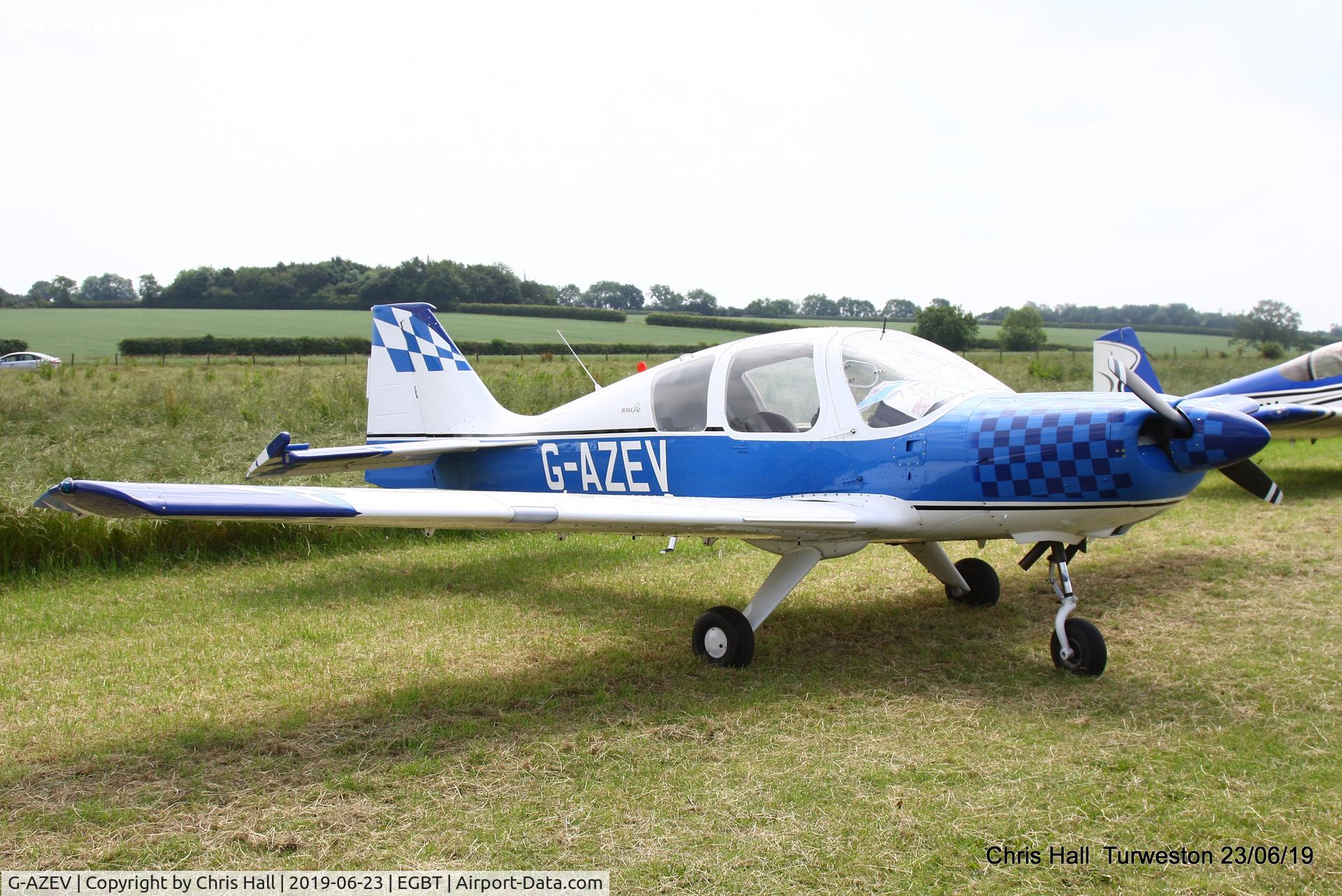 G-AZEV, 1969 Beagle B-121 Pup Series 2 (Pup 150) C/N B121-131, Turweston, Air Britain fly in