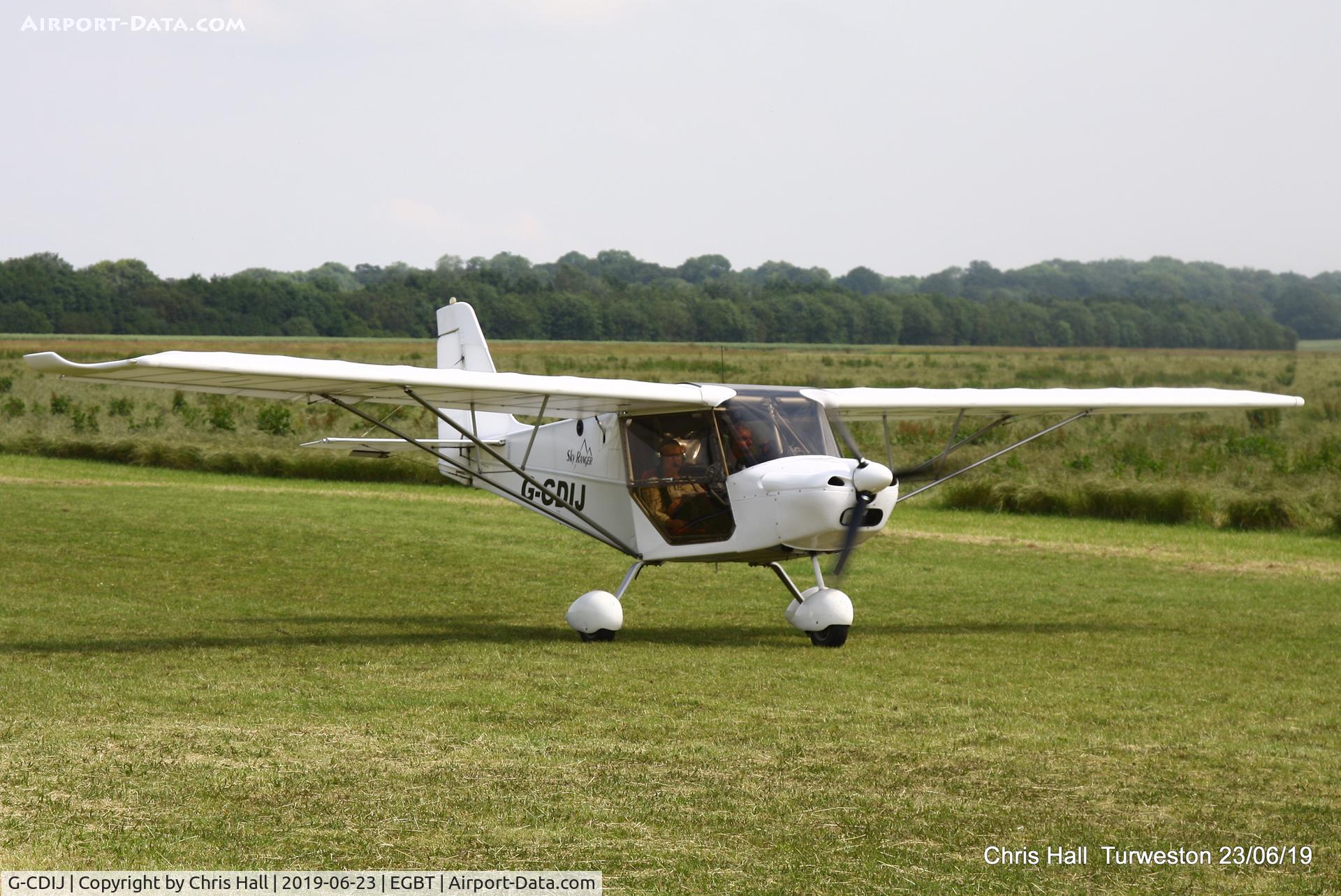 G-CDIJ, 2005 Best Off Skyranger 912(2) C/N BMAA/HB/445, Turweston, Air Britain fly in