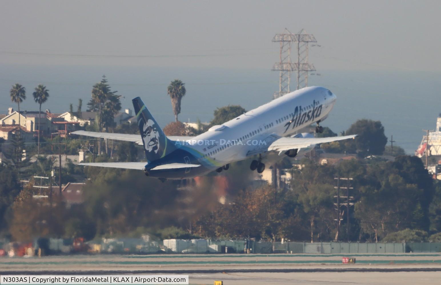 N303AS, 2001 Boeing 737-990 C/N 30016, ASA 739 zx lax-sea