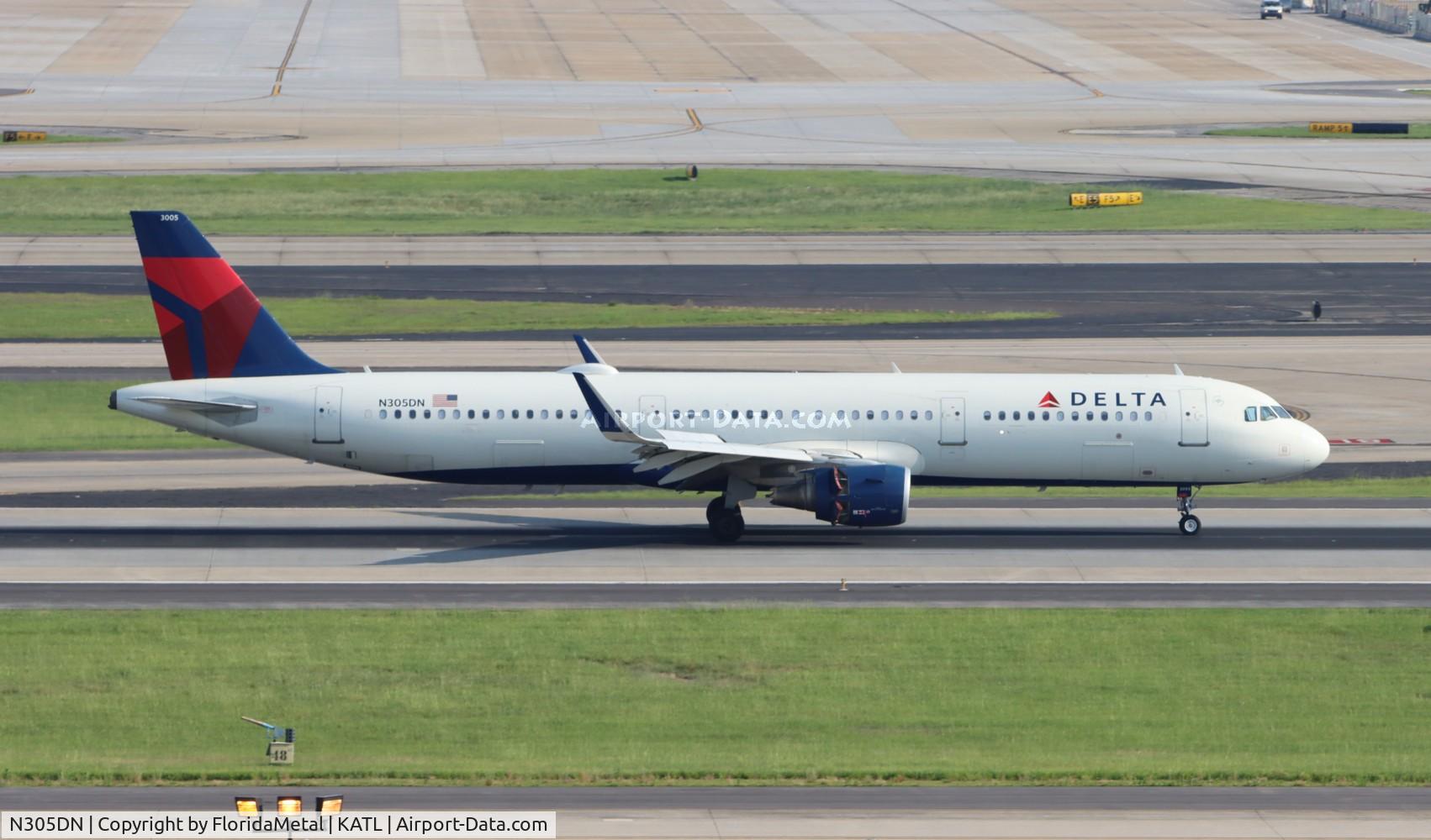 N305DN, 2016 Airbus A321-211 C/N 7149, DAL A321 zx cle-atl