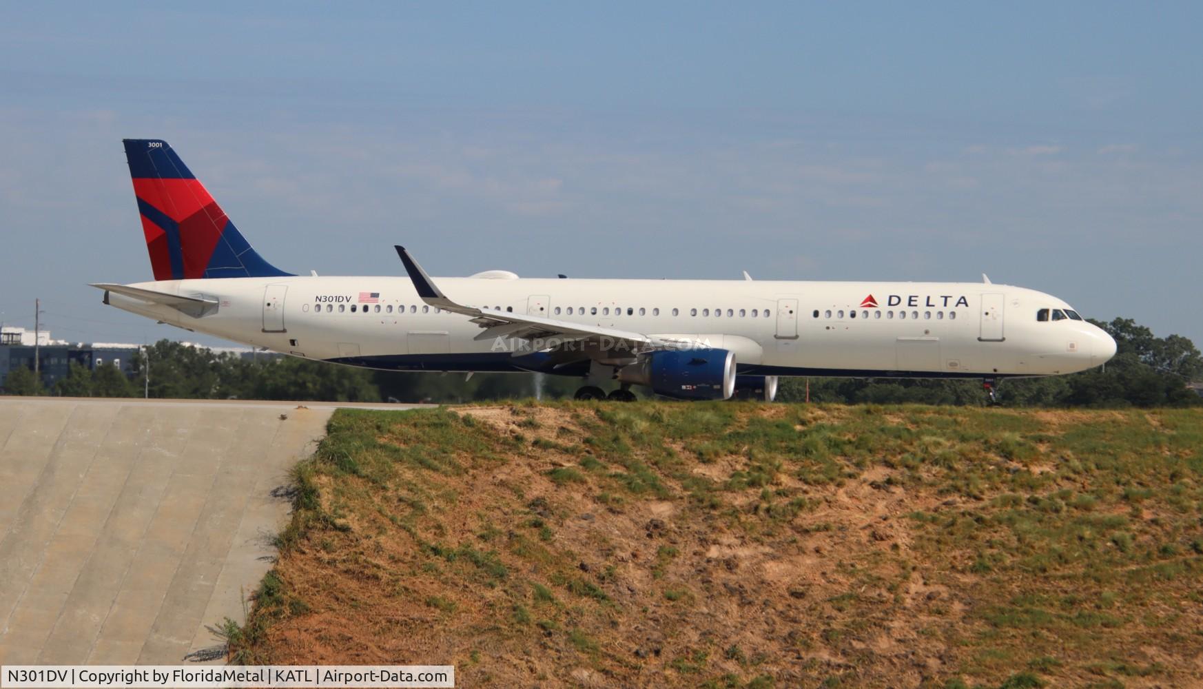 N301DV, 2016 Airbus A321-211 C/N 6923, DAL A321 zx atl-bdl