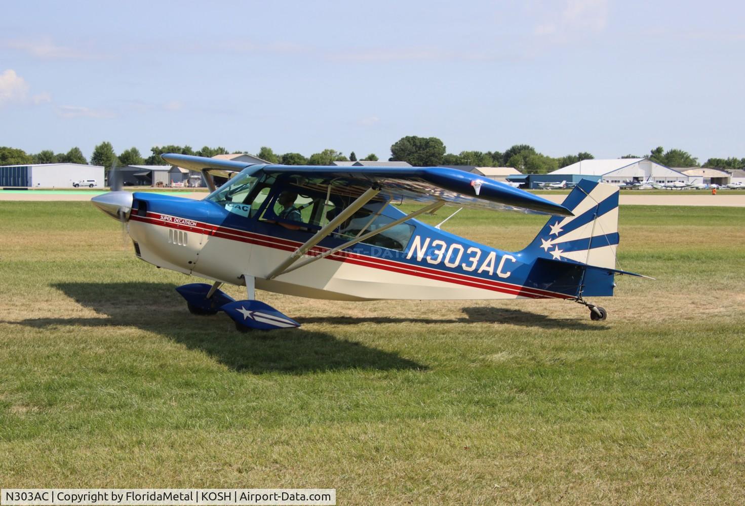 N303AC, 1995 American Champion 8KCAB Super Decathlon C/N 755-95, American Champion 8KCAB zx 