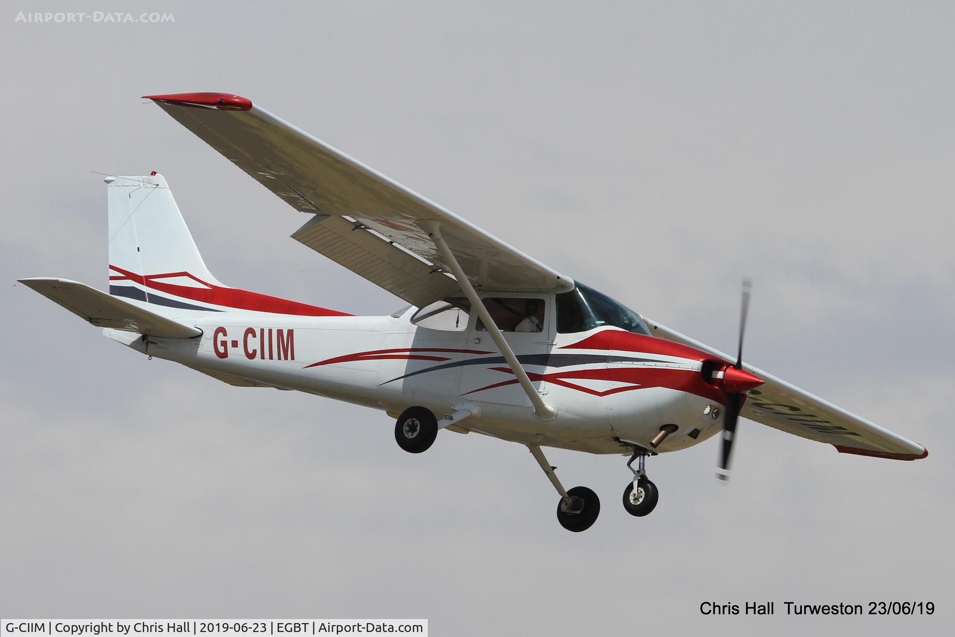 G-CIIM, 1980 Reims F172N Skyhawk C/N 1932, Turweston, Air Britain fly in