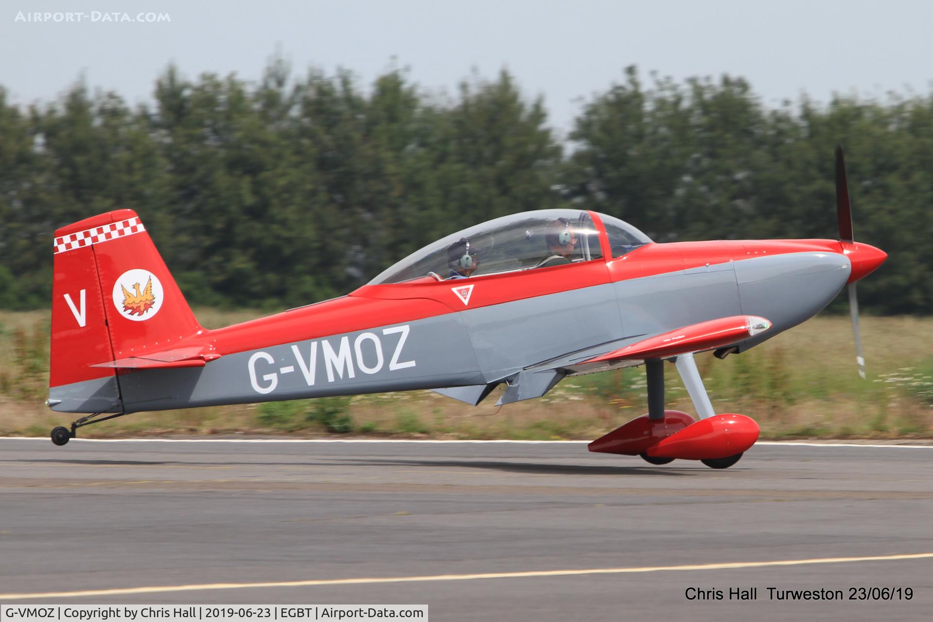 G-VMOZ, 2014 Vans RV-8 C/N LAA 303-15029, Turweston, Air Britain fly in