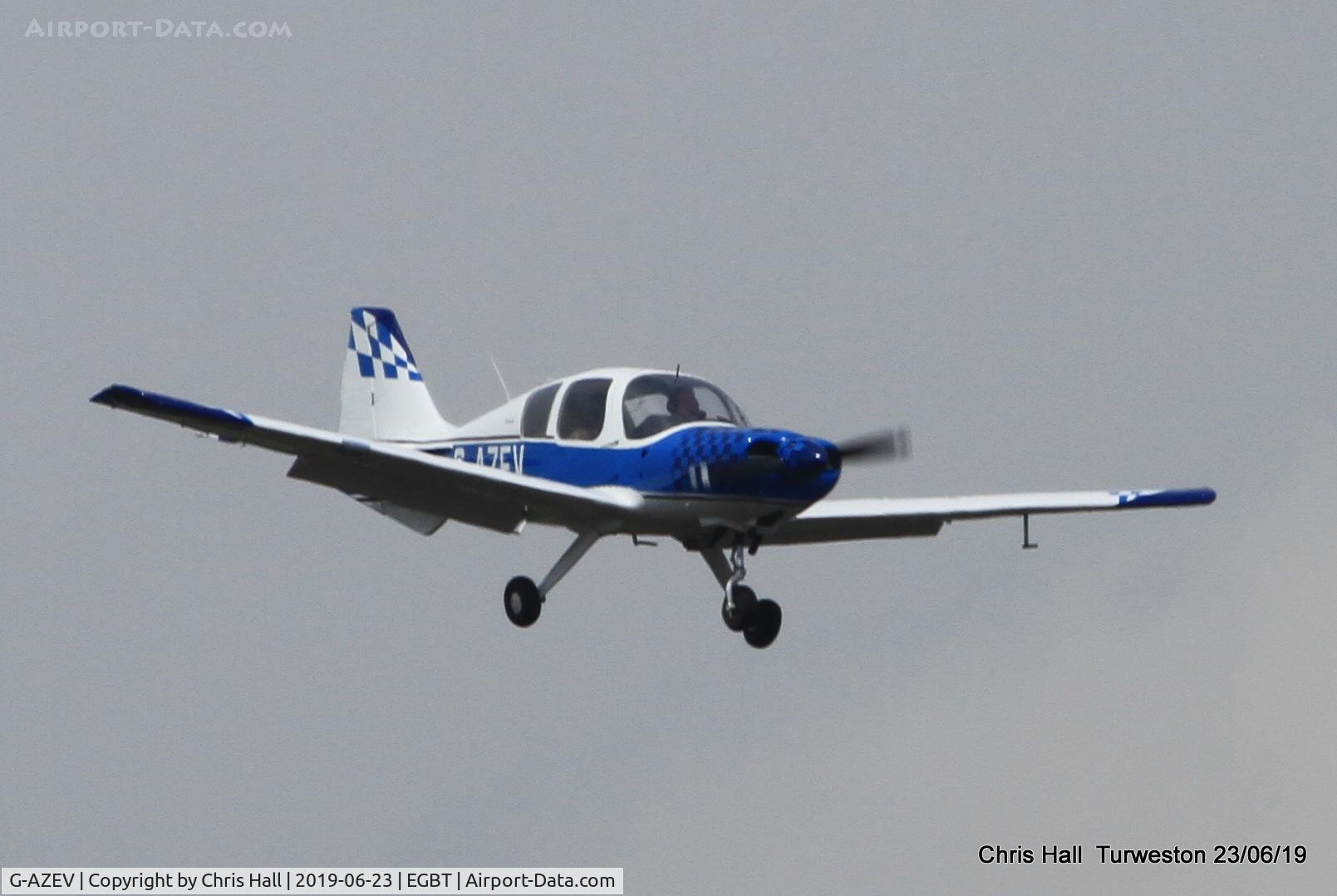 G-AZEV, 1969 Beagle B-121 Pup Series 2 (Pup 150) C/N B121-131, Turweston, Air Britain fly in