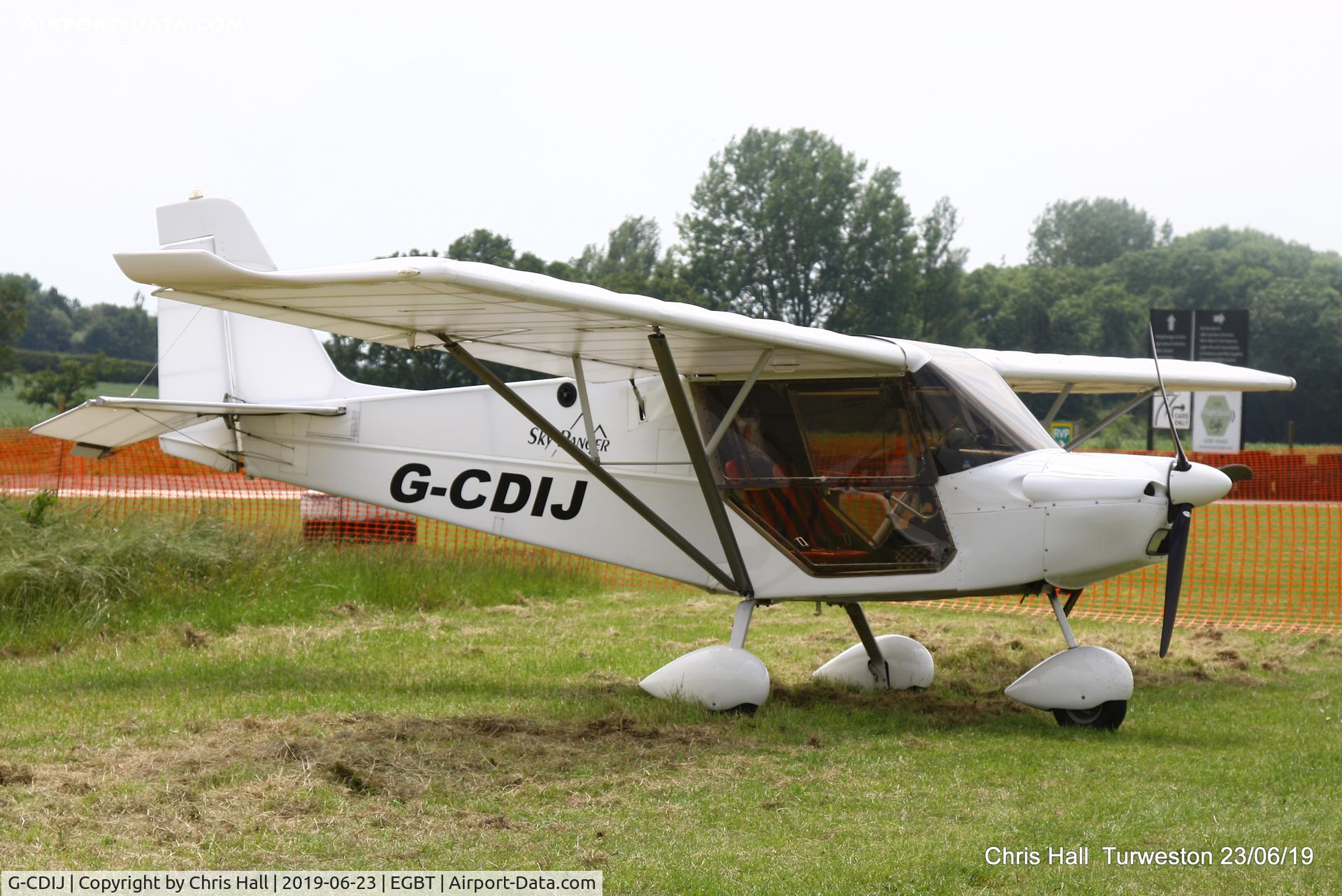 G-CDIJ, 2005 Best Off Skyranger 912(2) C/N BMAA/HB/445, Turweston, Air Britain fly in