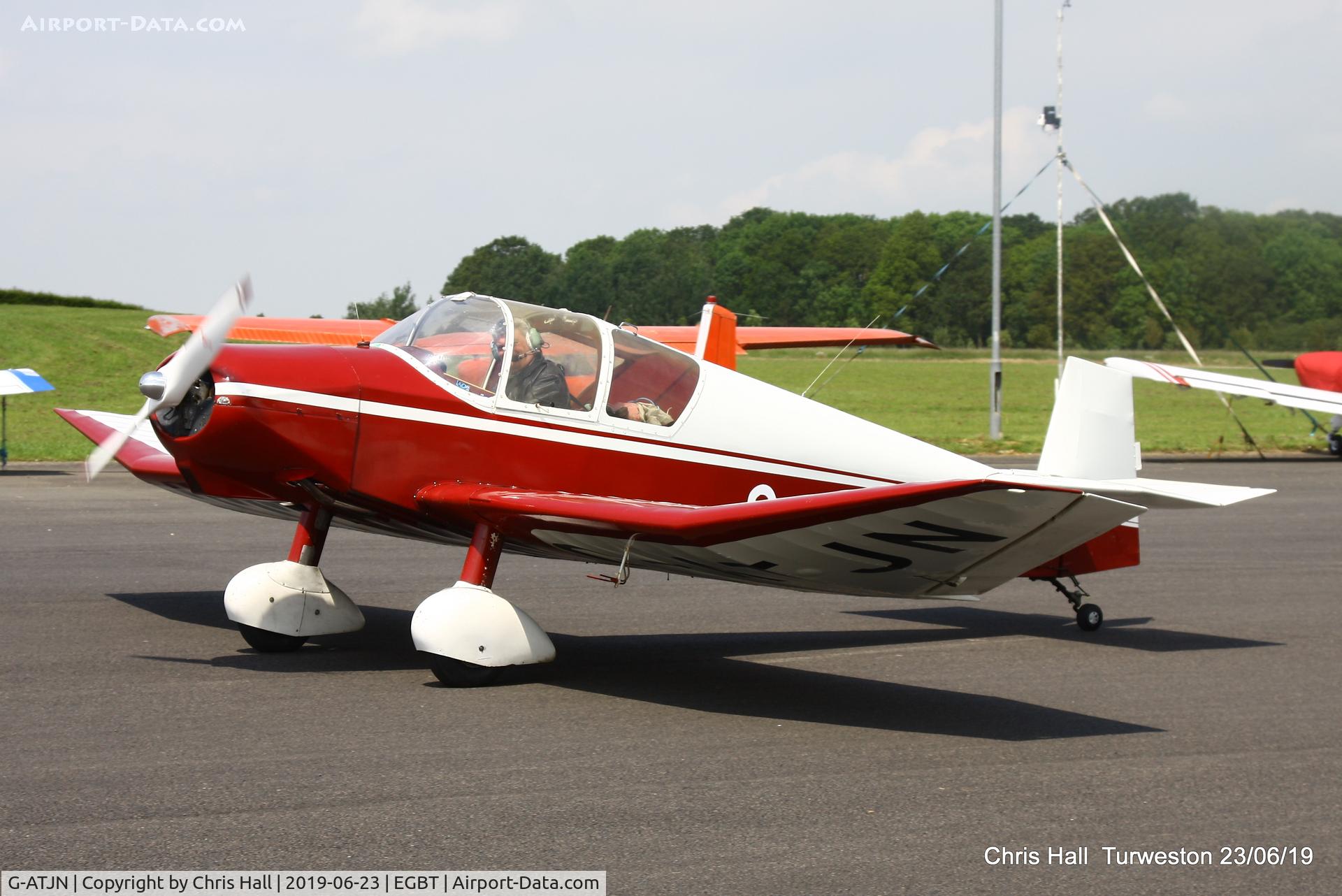 G-ATJN, 1958 Jodel D-119 C/N 863, Turweston, Air Britain fly in