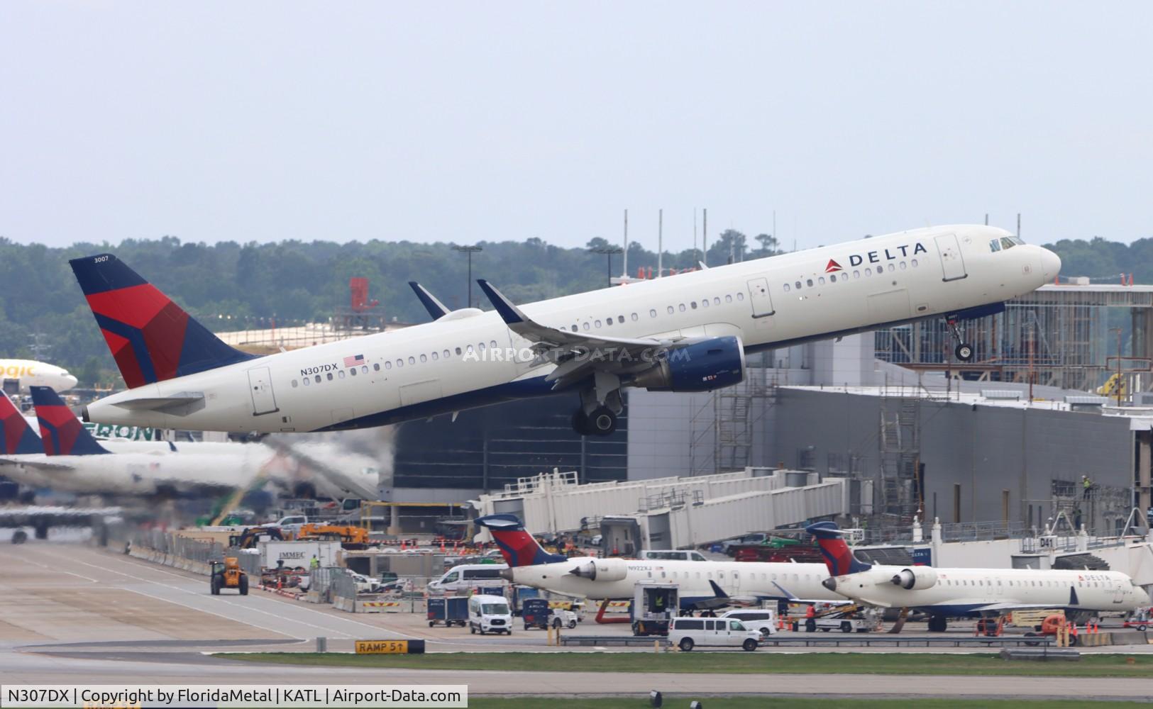 N307DX, 2016 Airbus A321-211 C/N 7214, DAL A321 zx atl-grr