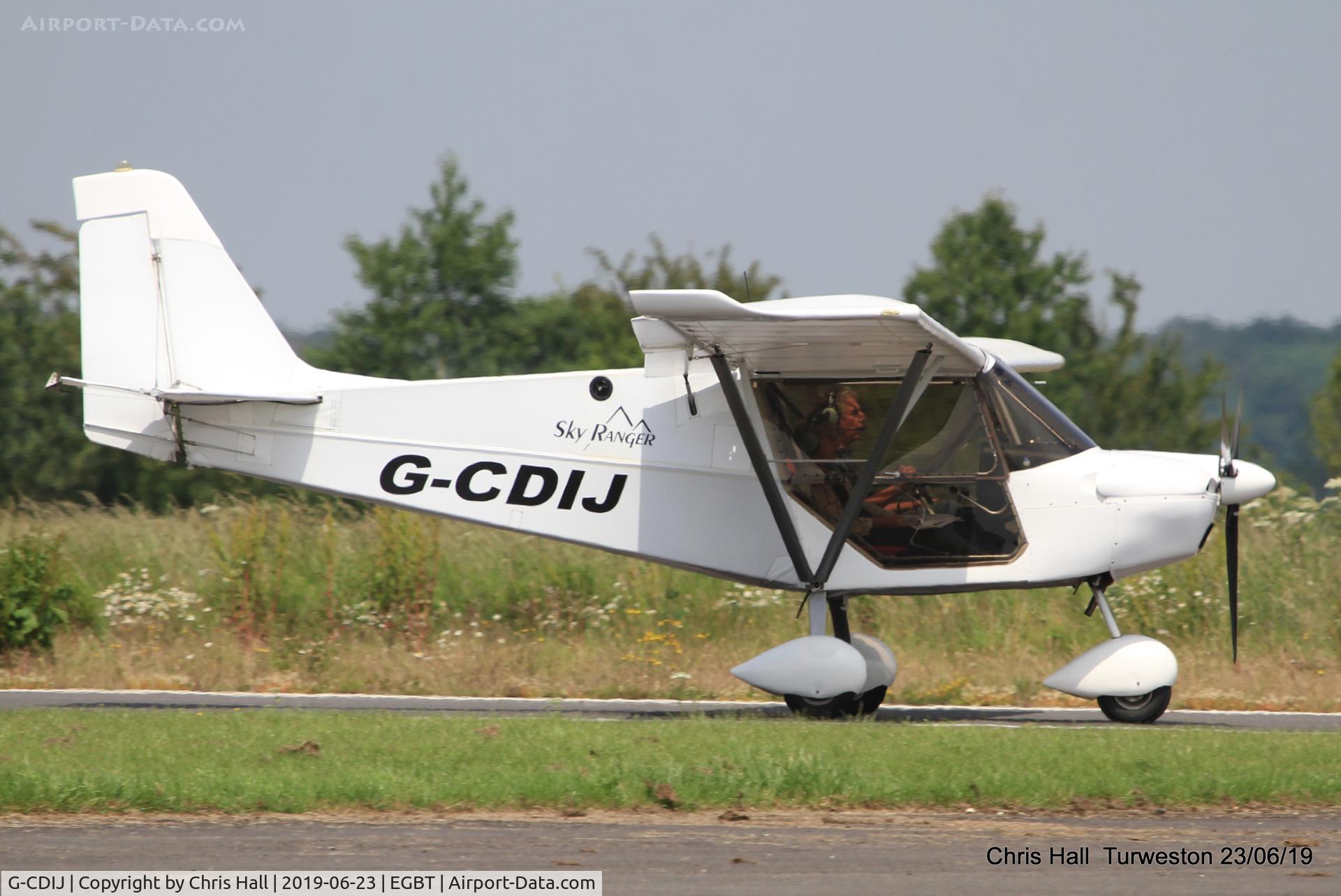 G-CDIJ, 2005 Best Off Skyranger 912(2) C/N BMAA/HB/445, Turweston, Air Britain fly in