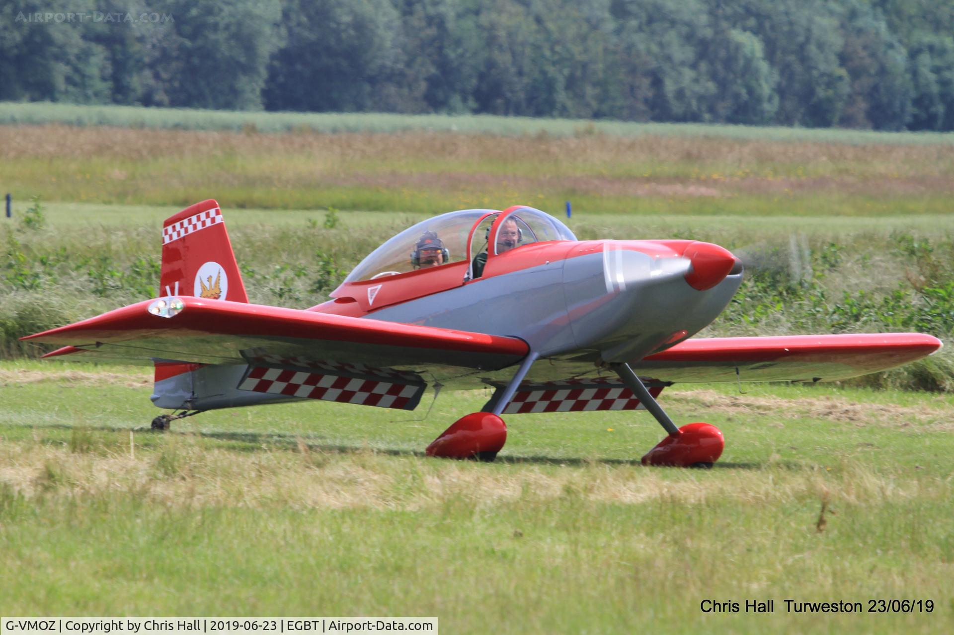 G-VMOZ, 2014 Vans RV-8 C/N LAA 303-15029, Turweston, Air Britain fly in
