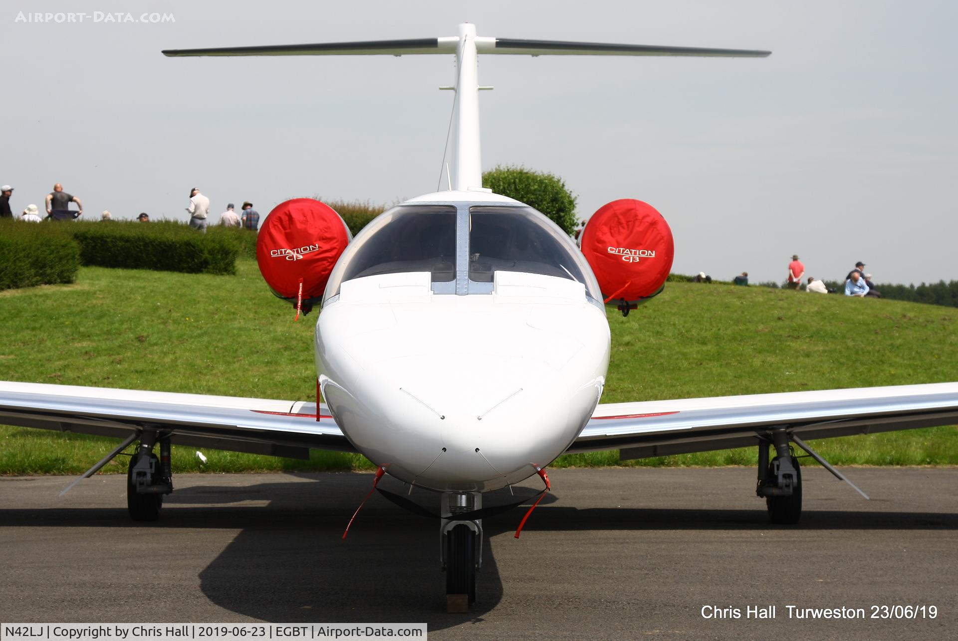 N42LJ, 2015 Cessna 510 Citation Mustang Citation Mustang C/N 510-0462, Turweston, Air Britain fly in