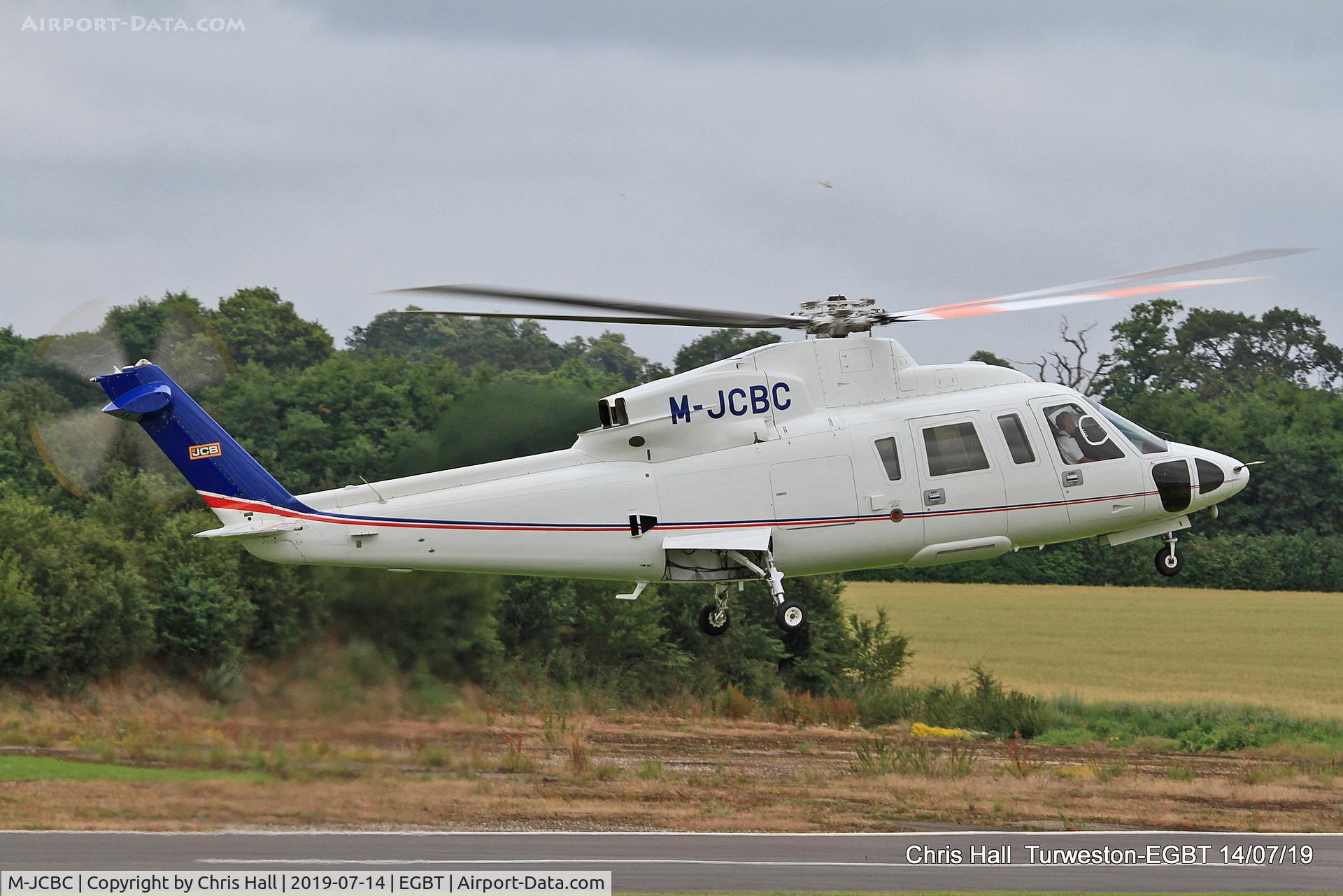 M-JCBC, 2006 Sikorsky S-76C C/N 760616, Turweston, British Grand Prix weekend