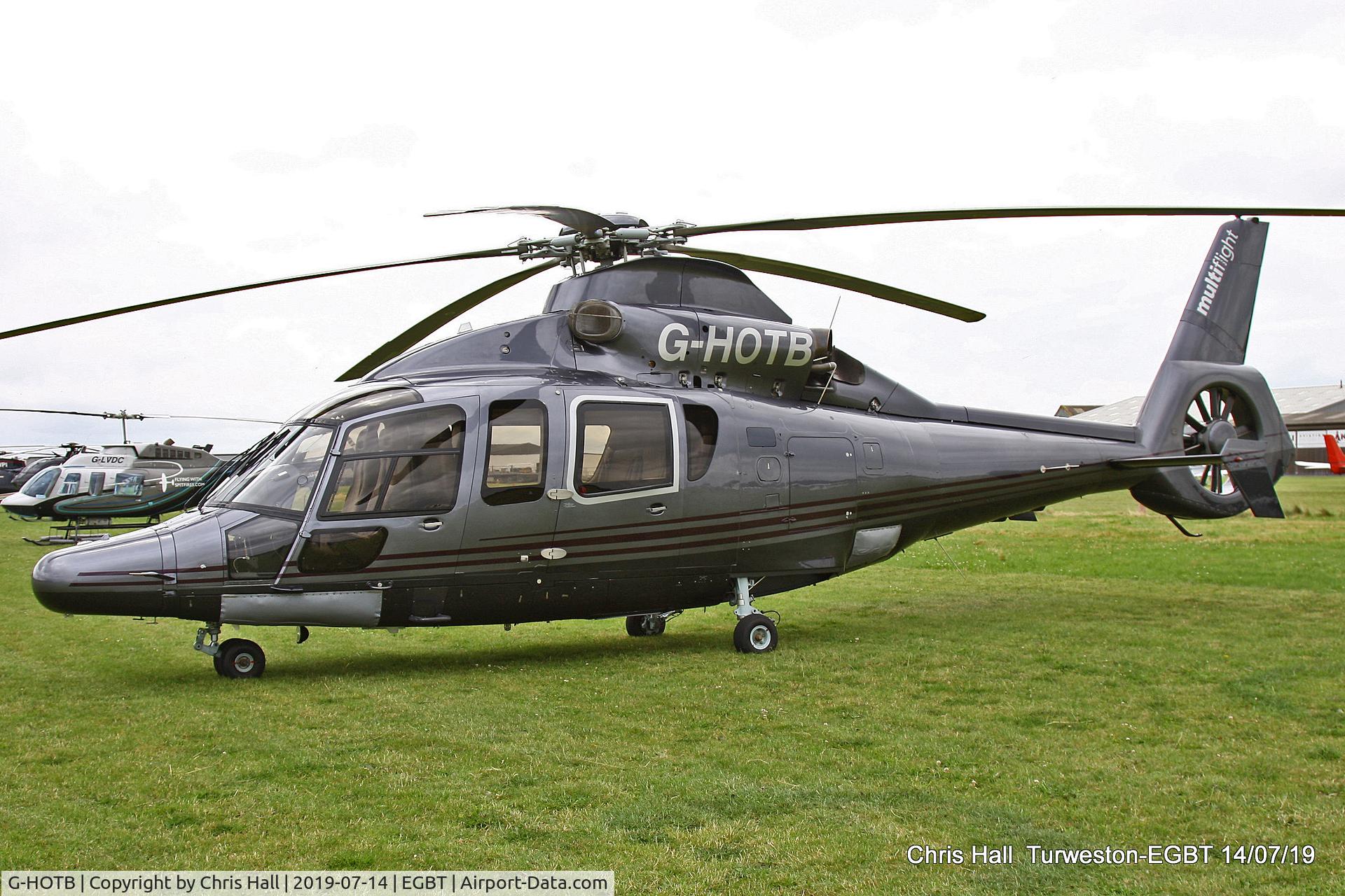 G-HOTB, 2007 Eurocopter EC-155B-1 C/N 6789, Turweston, British Grand Prix weekend