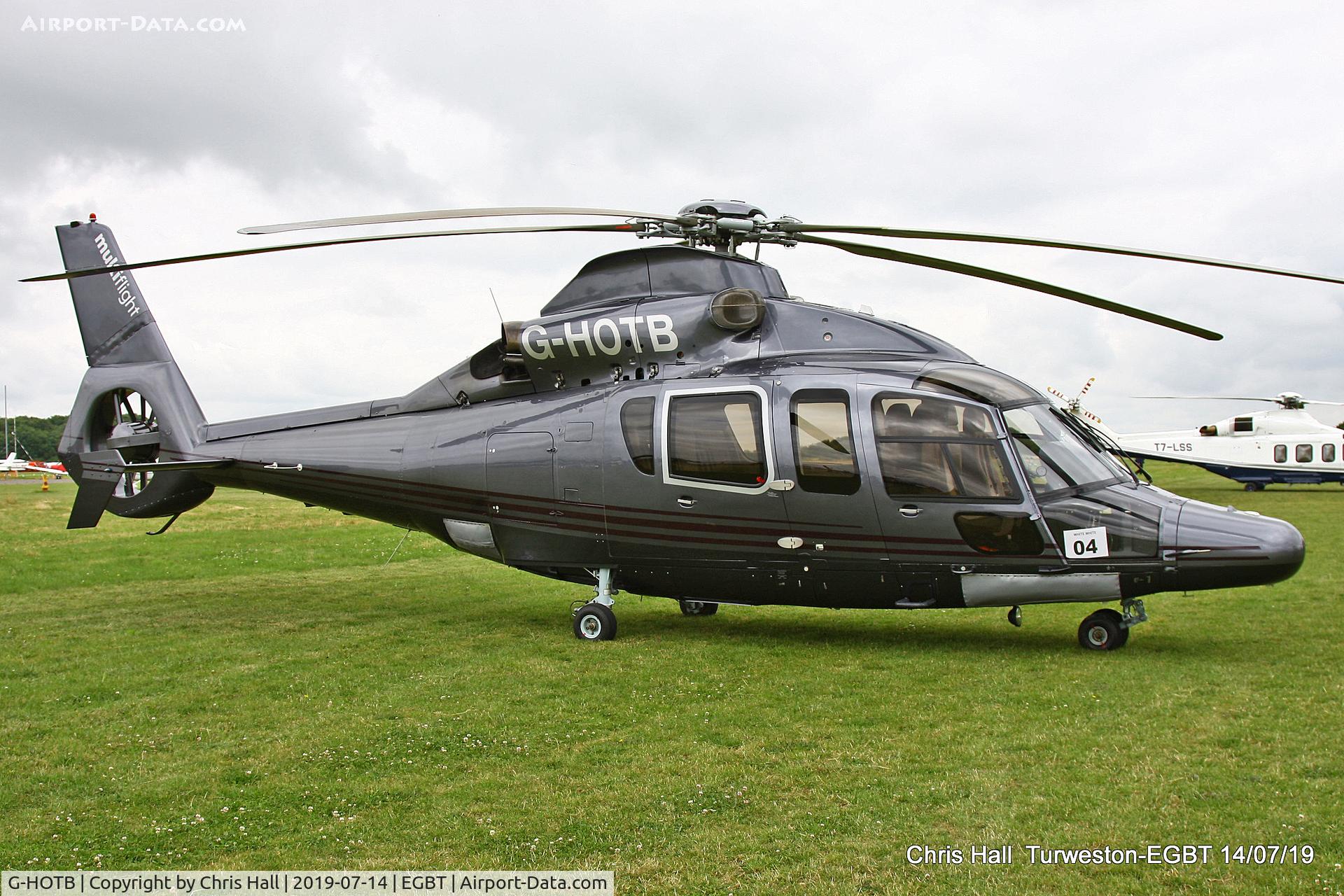 G-HOTB, 2007 Eurocopter EC-155B-1 C/N 6789, Turweston, British Grand Prix weekend