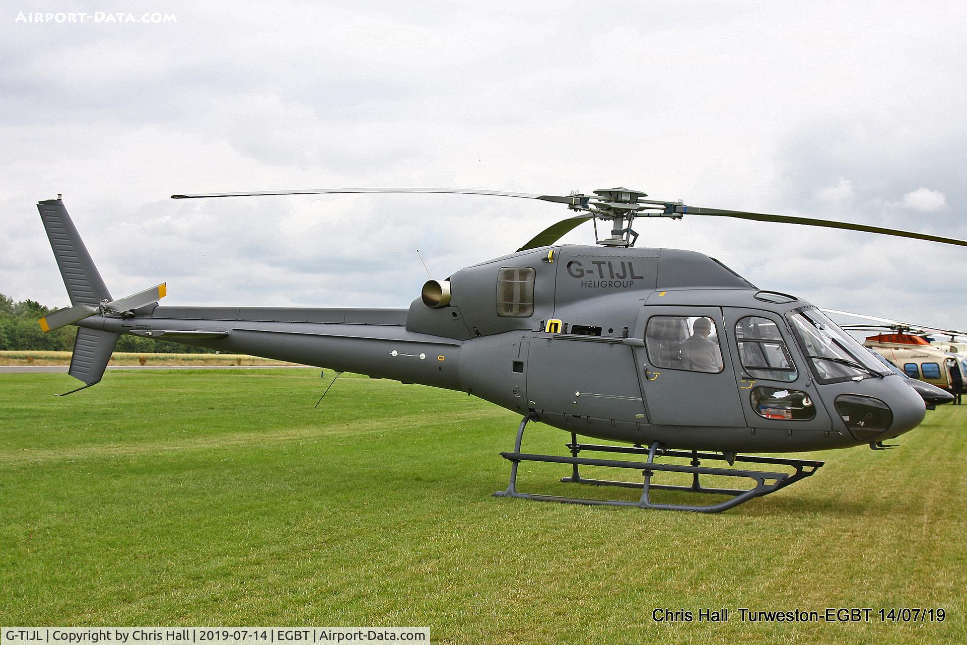 G-TIJL, 2017 Airbus Helicopters AS-355NP Ecureuil 2 C/N 5801, Turweston, British Grand Prix weekend