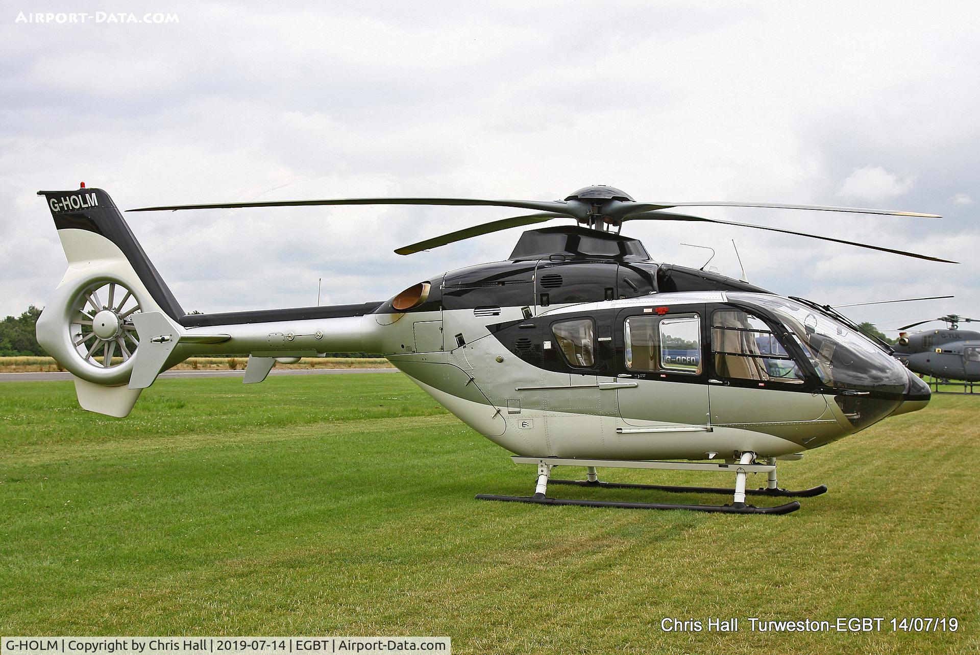 G-HOLM, 2007 Eurocopter EC-135T-2+ C/N 0574, Turweston, British Grand Prix weekend