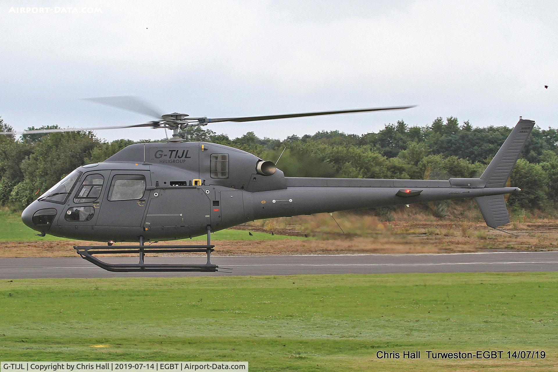 G-TIJL, 2017 Airbus Helicopters AS-355NP Ecureuil 2 C/N 5801, Turweston, British Grand Prix weekend