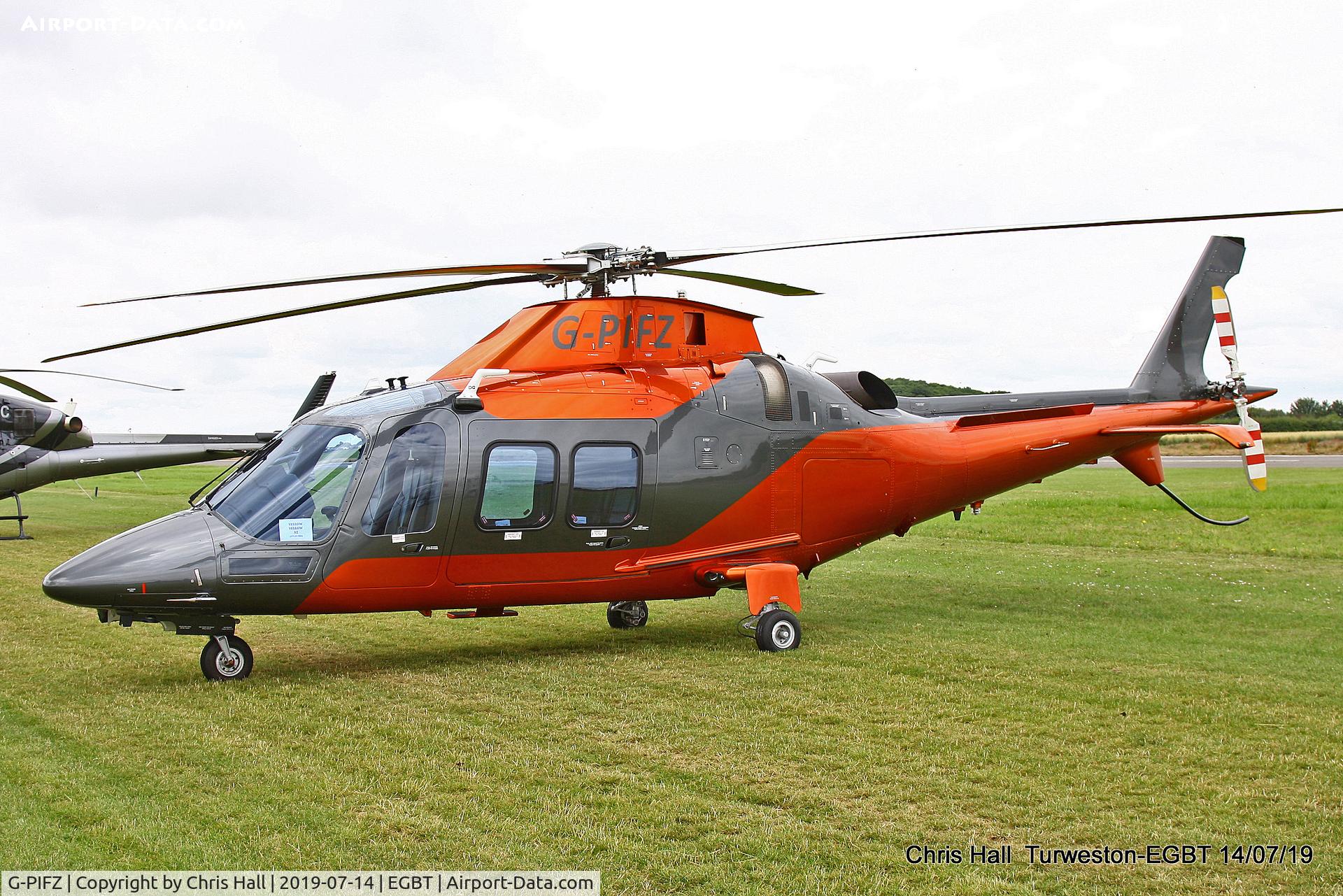 G-PIFZ, 2016 Agusta AW-109SP Grand New C/N 22355, Turweston, British Grand Prix weekend