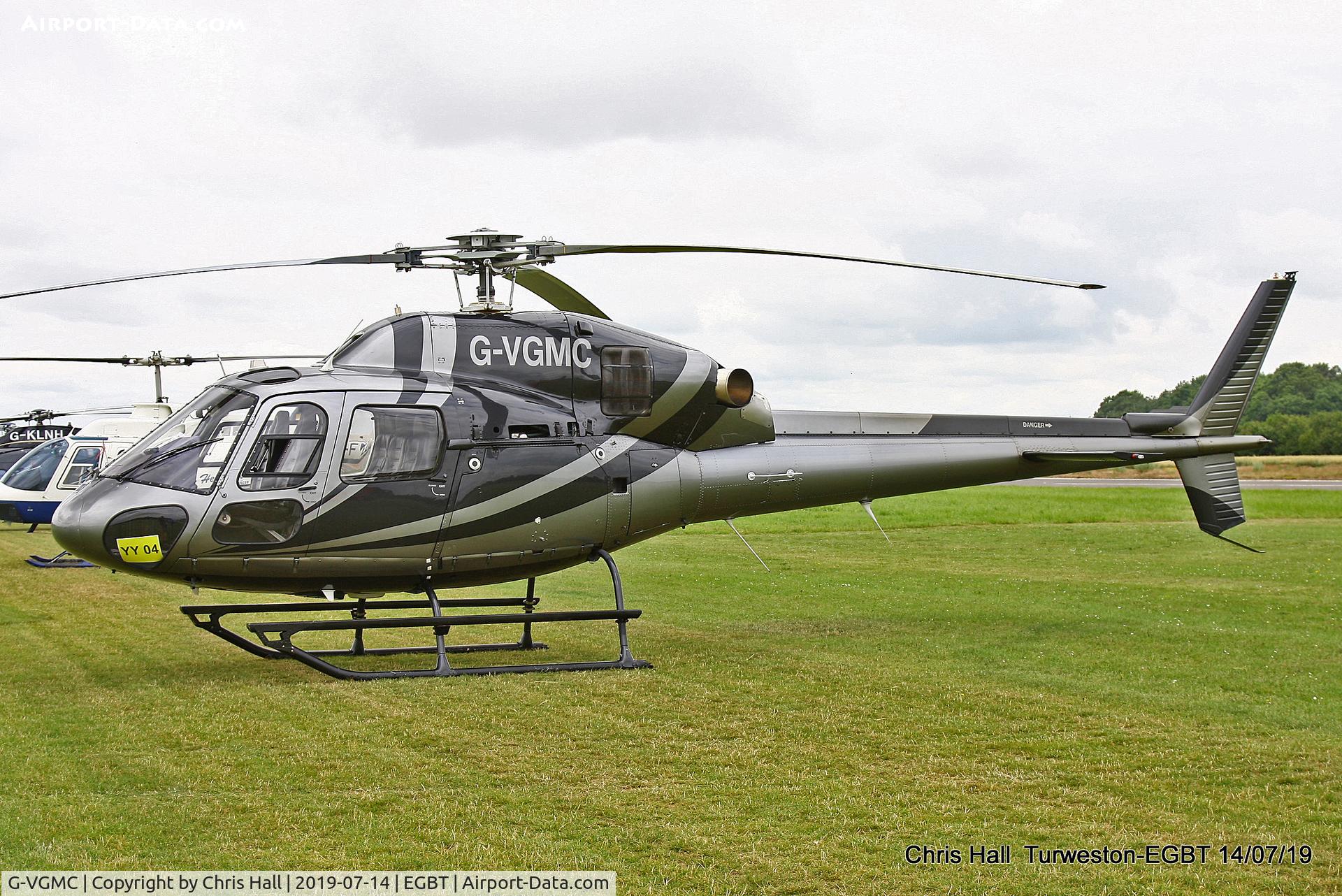 G-VGMC, 2001 Eurocopter AS-355N Ecureuil 2 C/N 5693, Turweston, British Grand Prix weekend