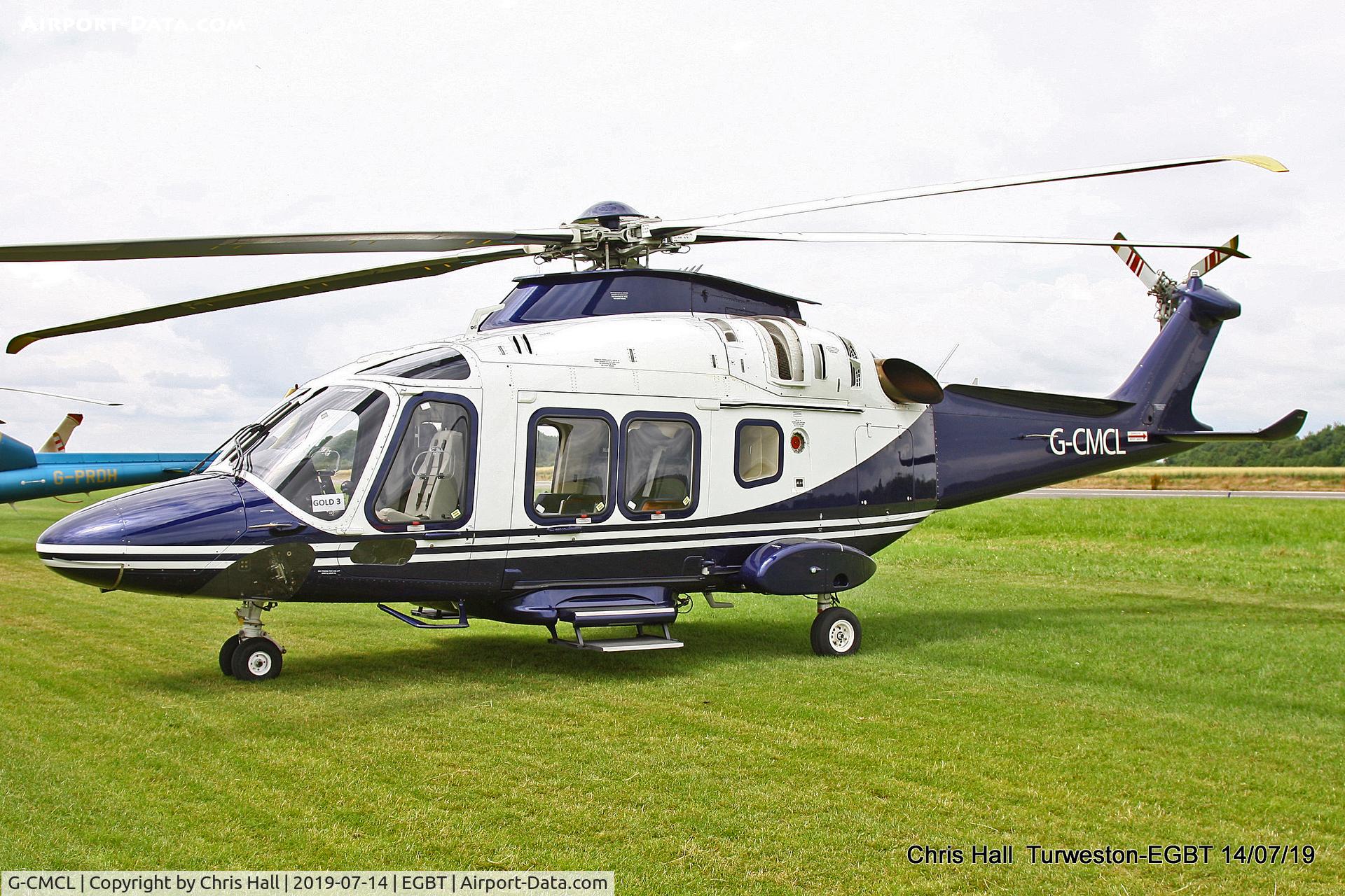 G-CMCL, 2016 AgustaWestland AW-169 C/N 69017, Turweston, British Grand Prix weekend