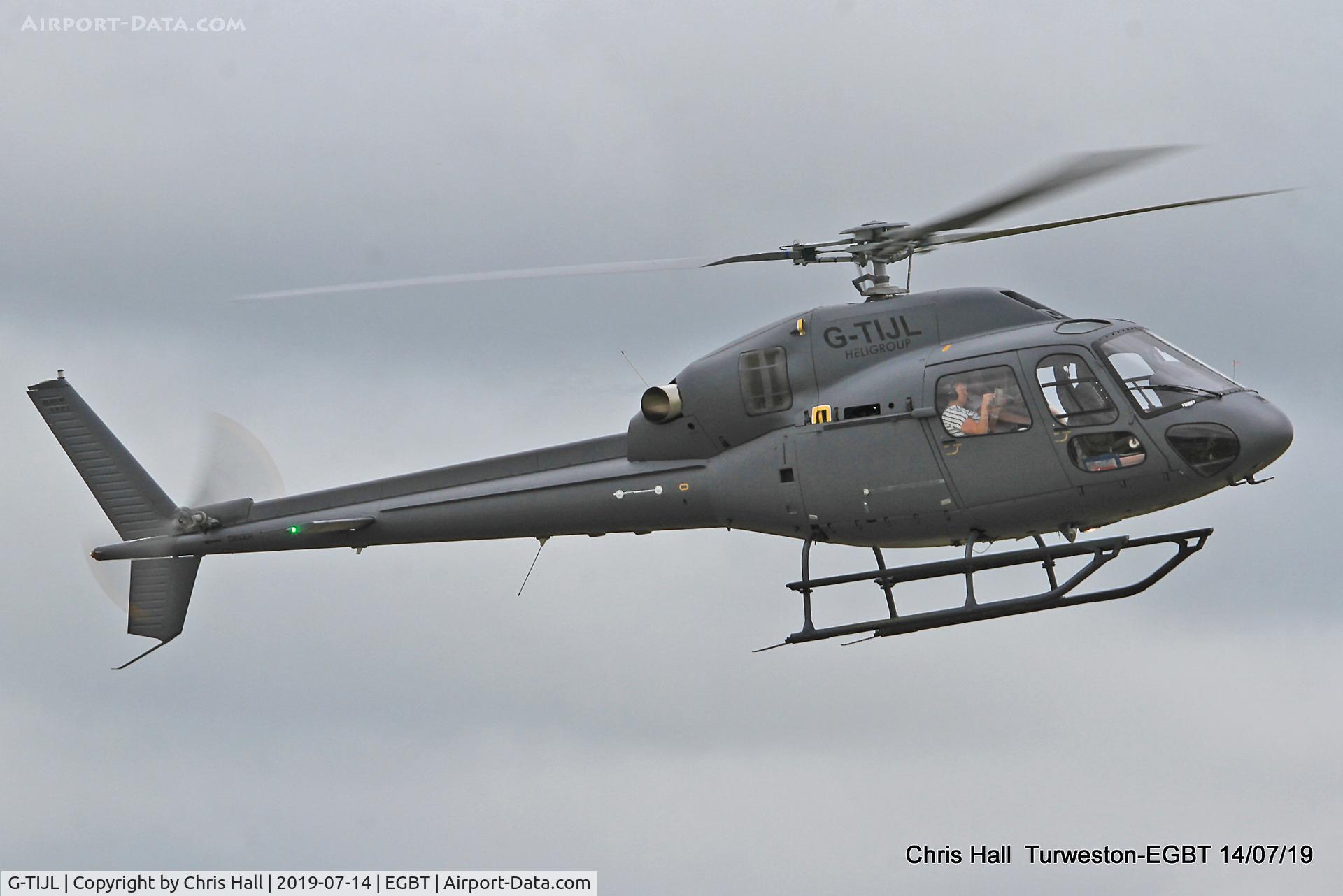 G-TIJL, 2017 Airbus Helicopters AS-355NP Ecureuil 2 C/N 5801, Turweston, British Grand Prix weekend