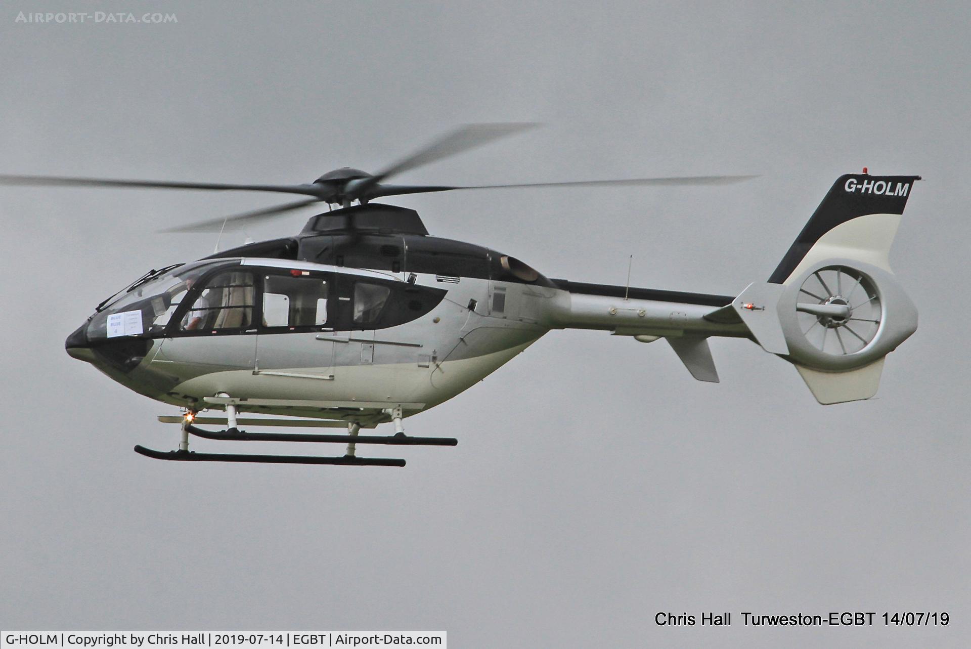 G-HOLM, 2007 Eurocopter EC-135T-2+ C/N 0574, Turweston, British Grand Prix weekend