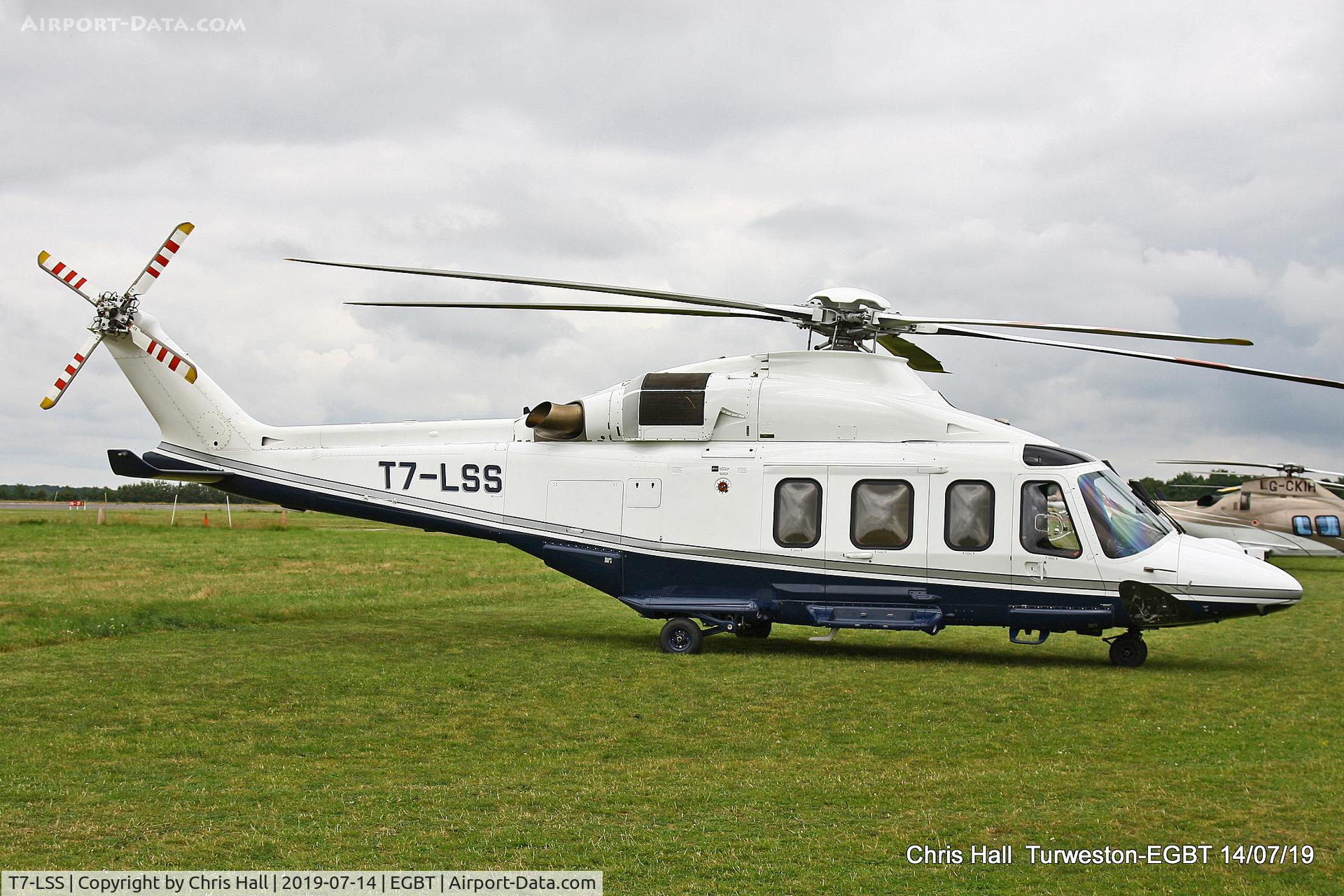 T7-LSS, 2012 AgustaWestland AW-139 C/N 41265, Turweston, British Grand Prix weekend