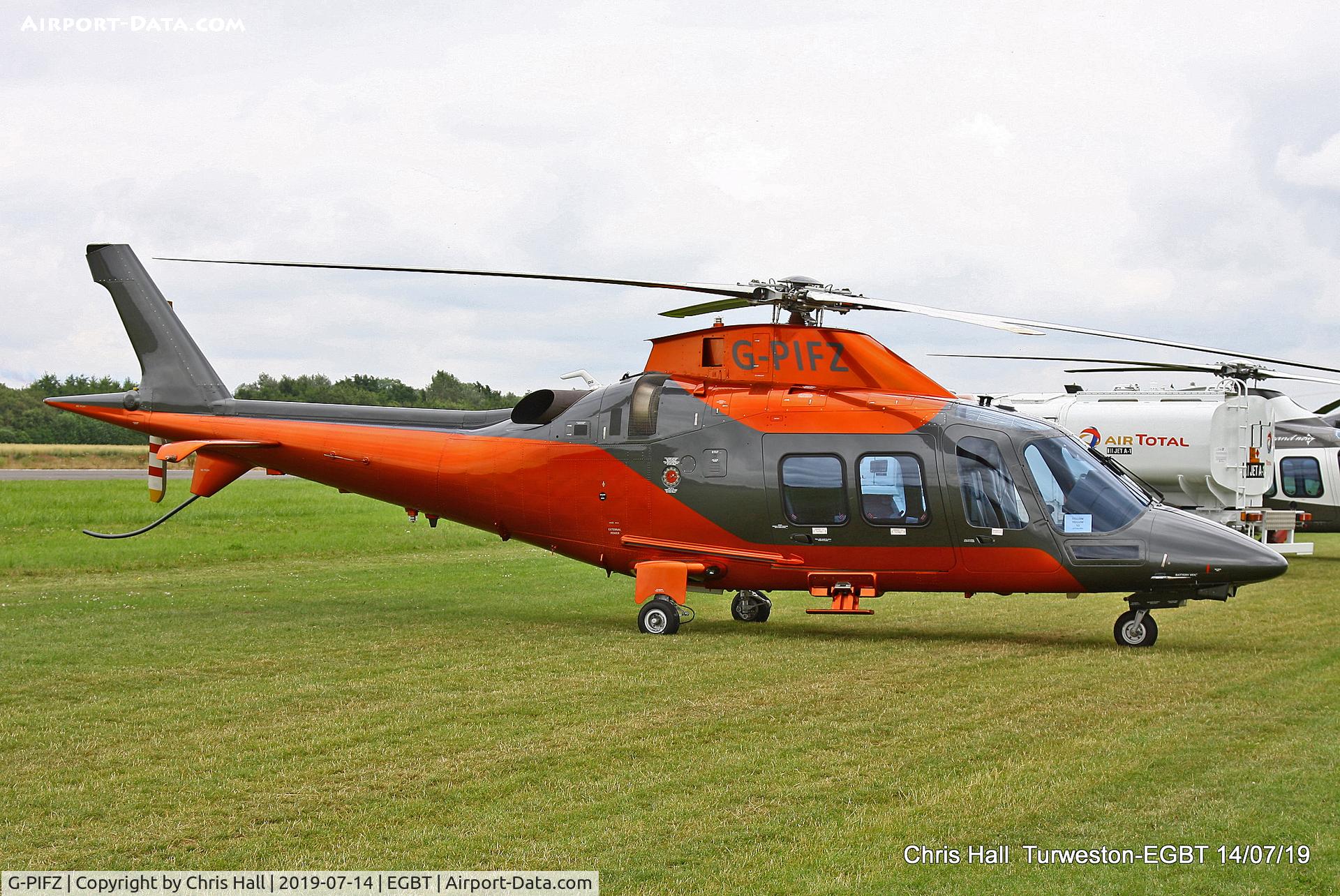 G-PIFZ, 2016 Agusta AW-109SP Grand New C/N 22355, Turweston, British Grand Prix weekend
