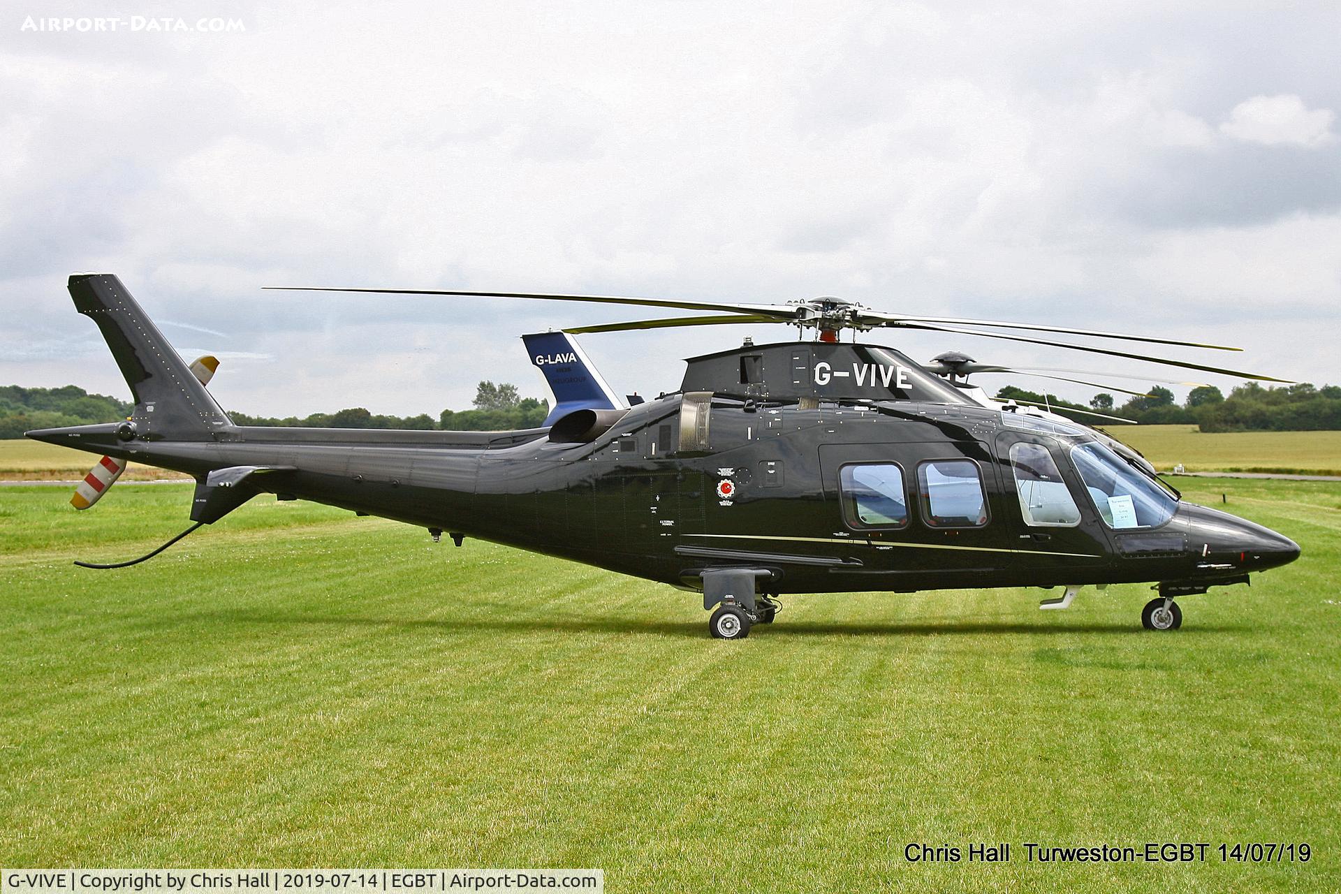 G-VIVE, 2019 Leonardo AW-109SP Grand New C/N 22393, Turweston, British Grand Prix weekend